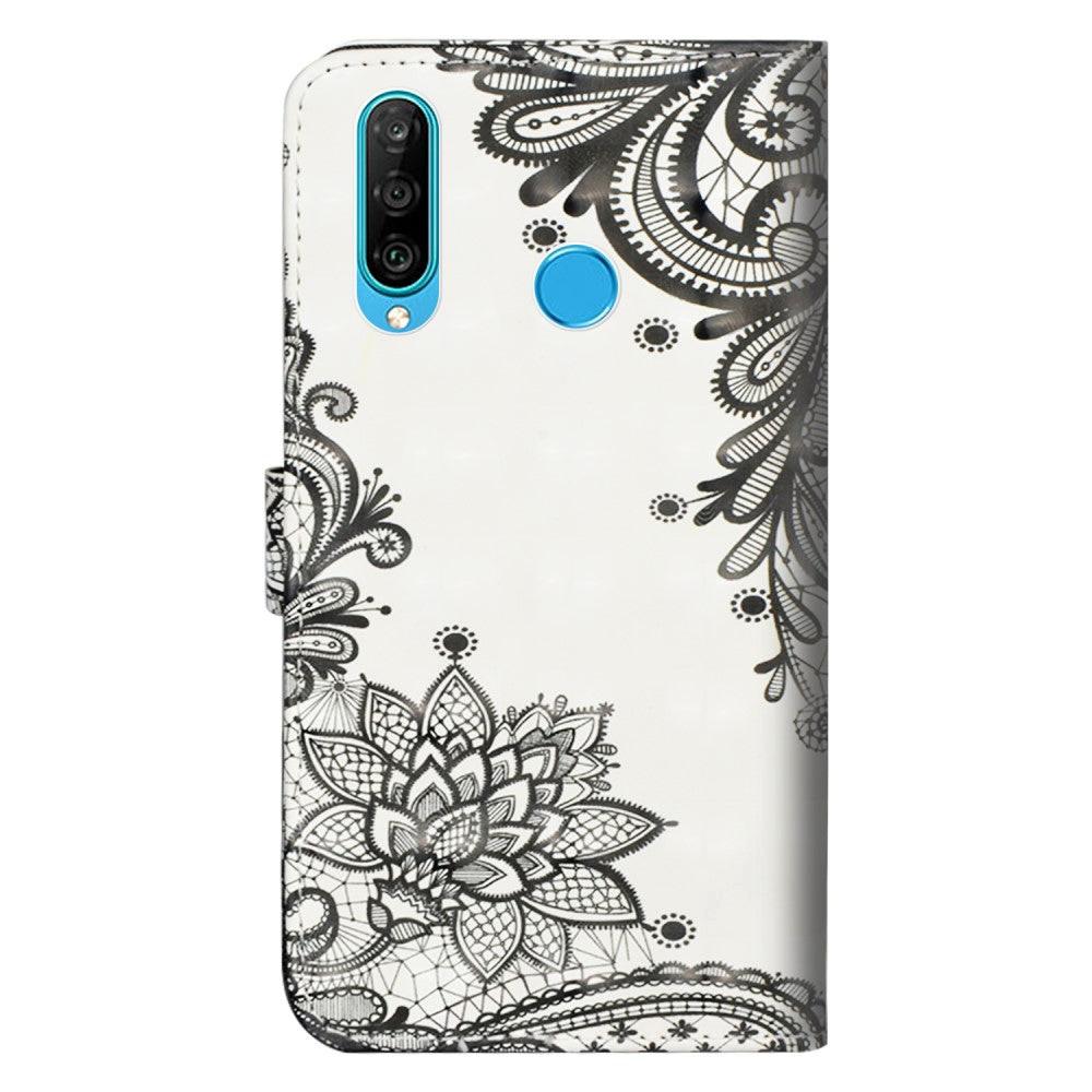 Cover-Discount Huawei P30 Lite - Etui Glitzer Effekt