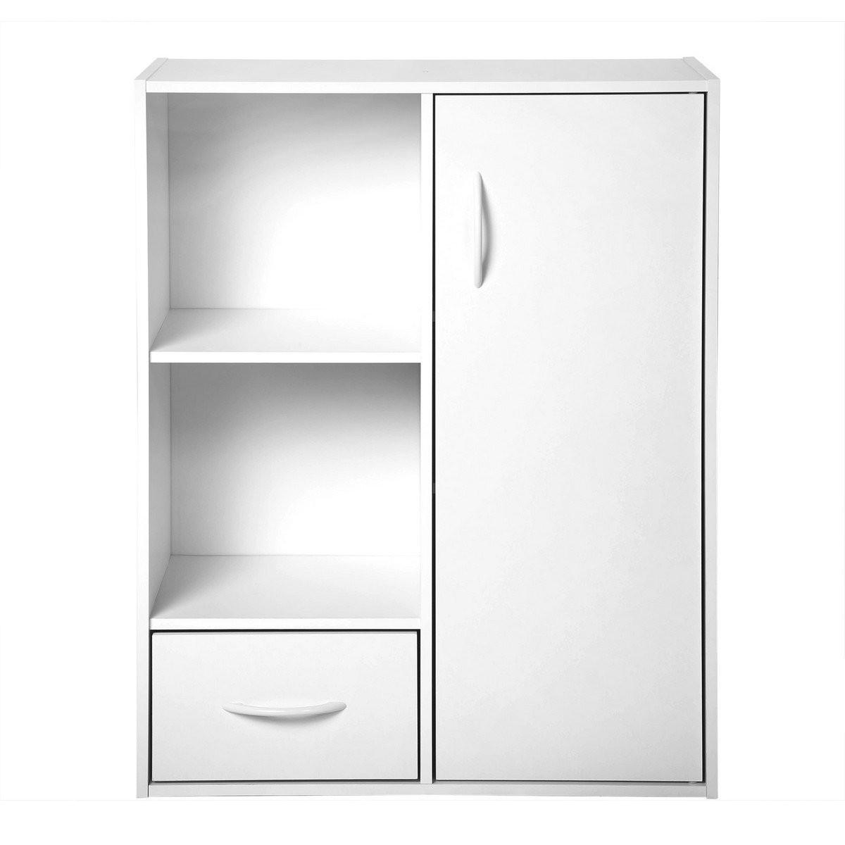 Calicosy Schrank mit 2 Fächern, 1 Schublade und 1 Tür
