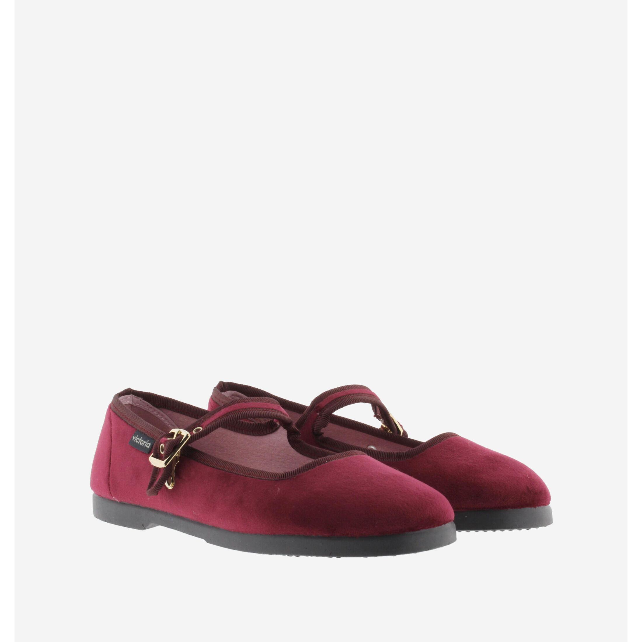 Victoria ballerinas gong-fu terciopelo