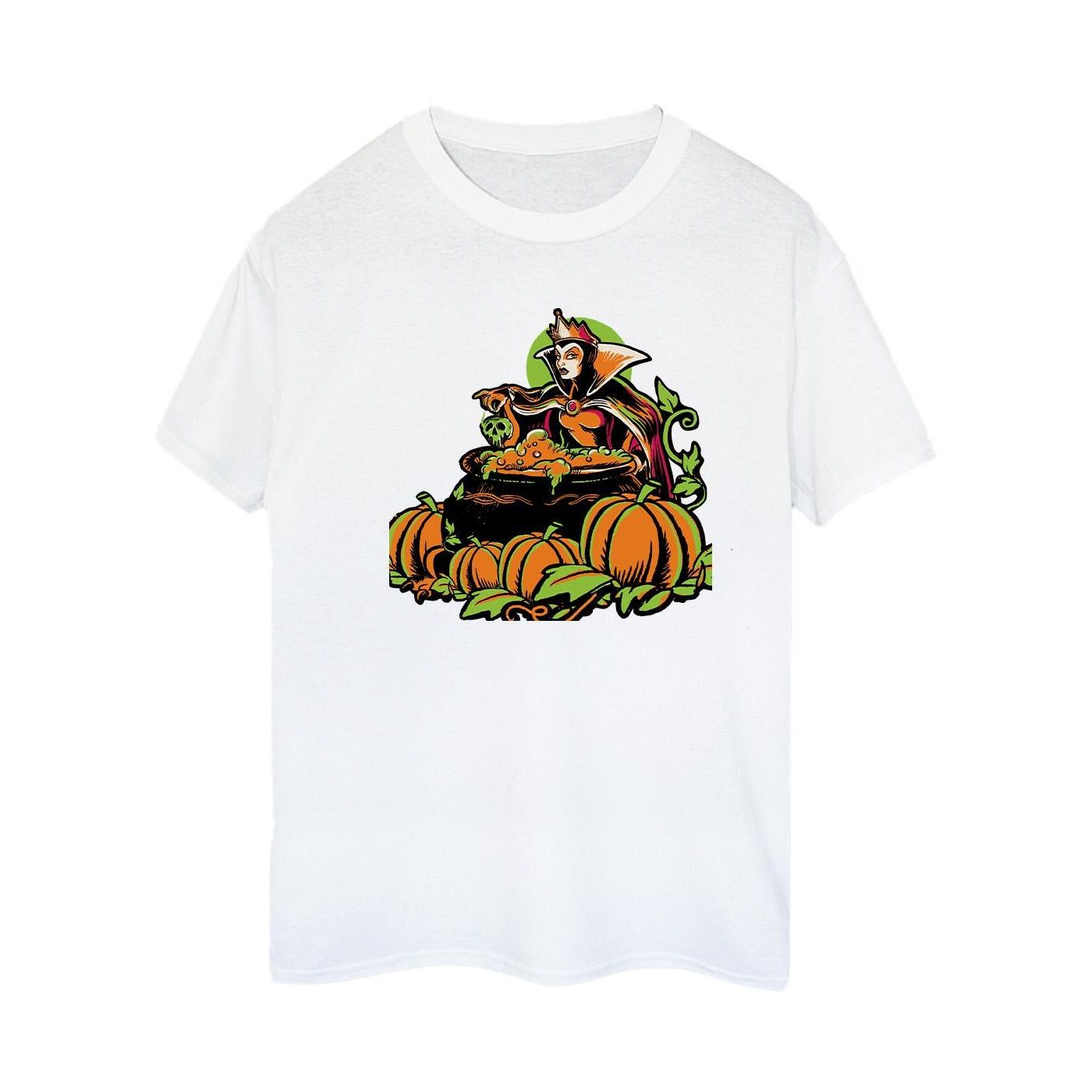 Disney Halloween Evil Queen Kürbis Print T-Shirt