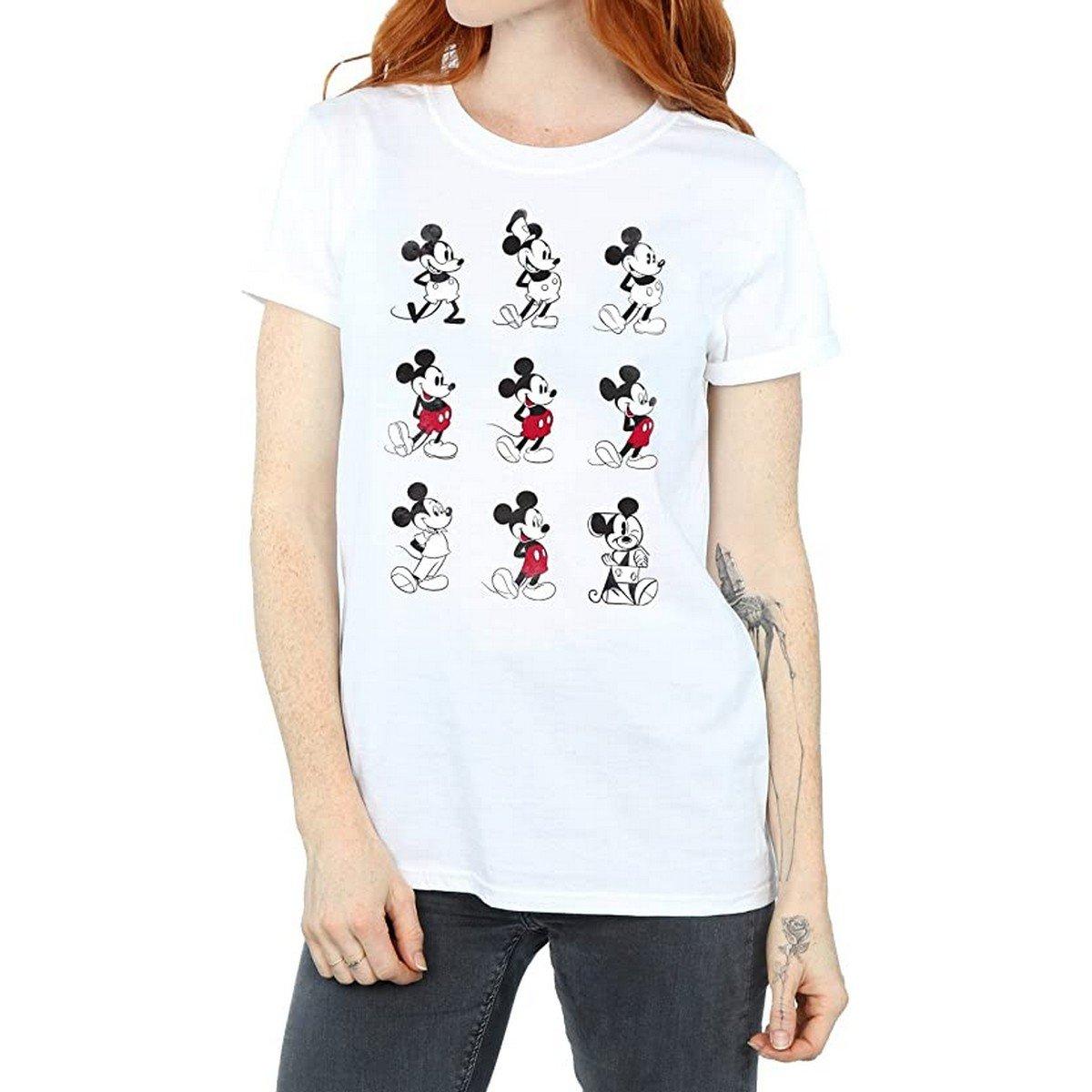 Disney Mickey Mouse Evolution Boyfriend T-Shirt