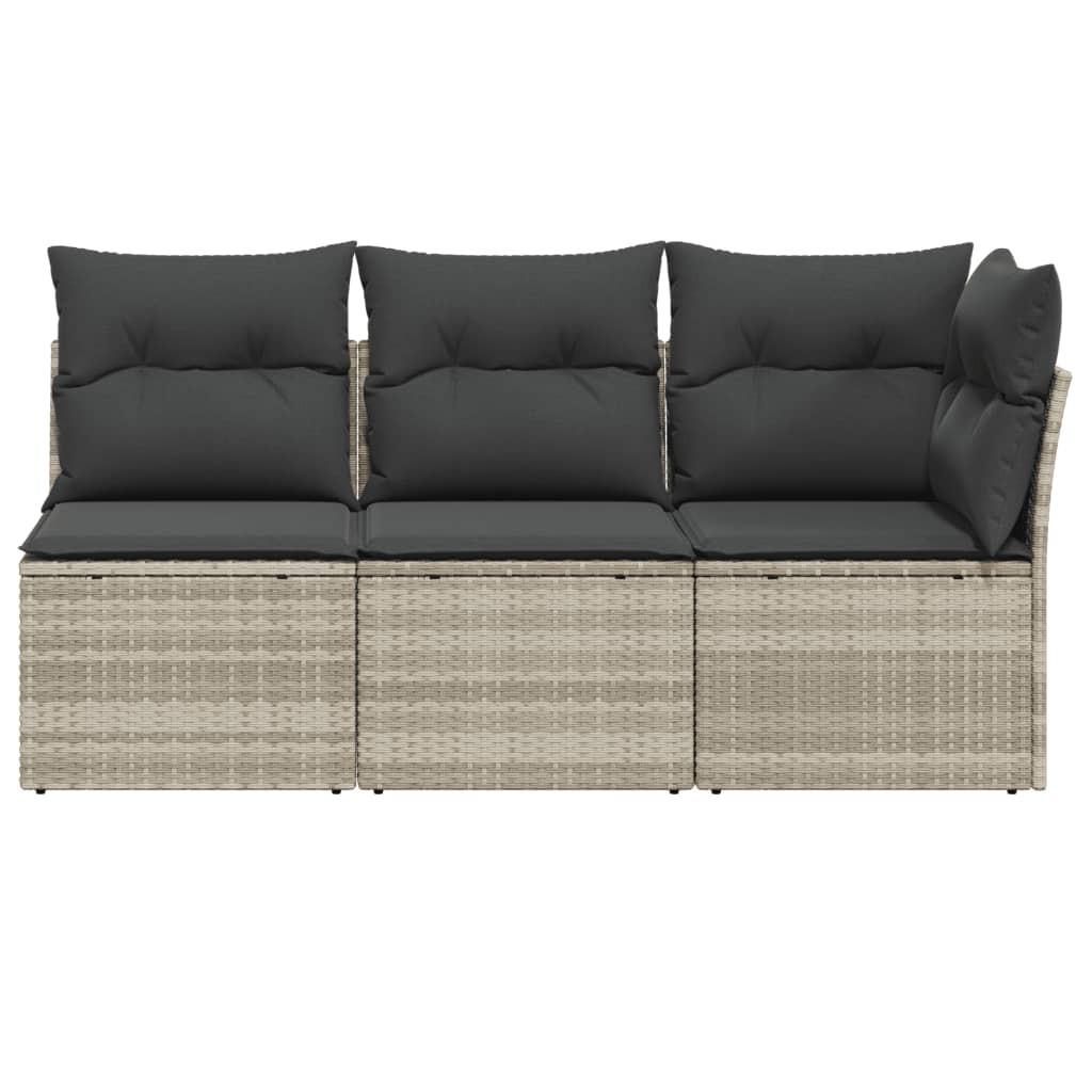 VidaXL Gartensofa poly-rattan