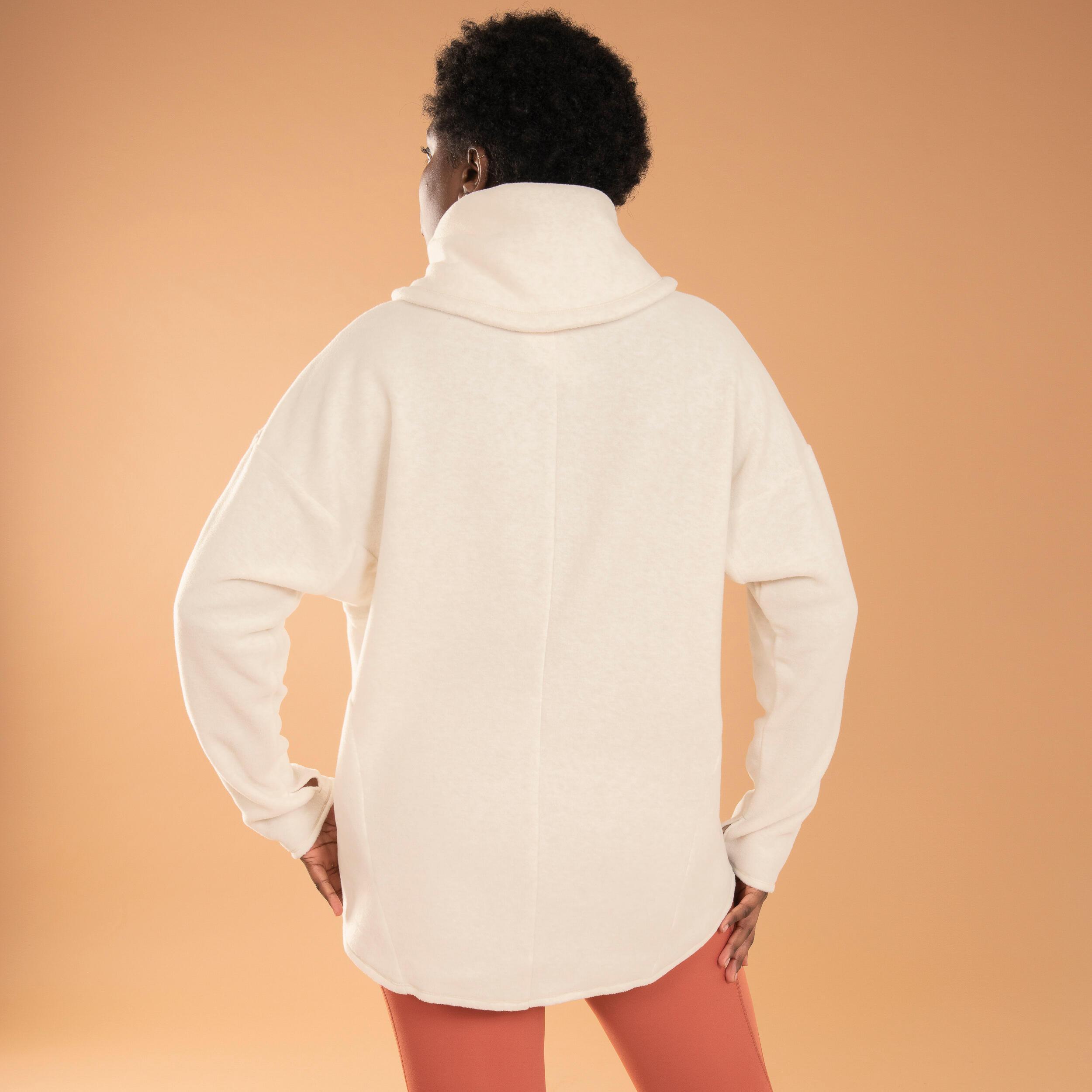 KIMJALY Sweatshirt Yoga Entspannung Fleece