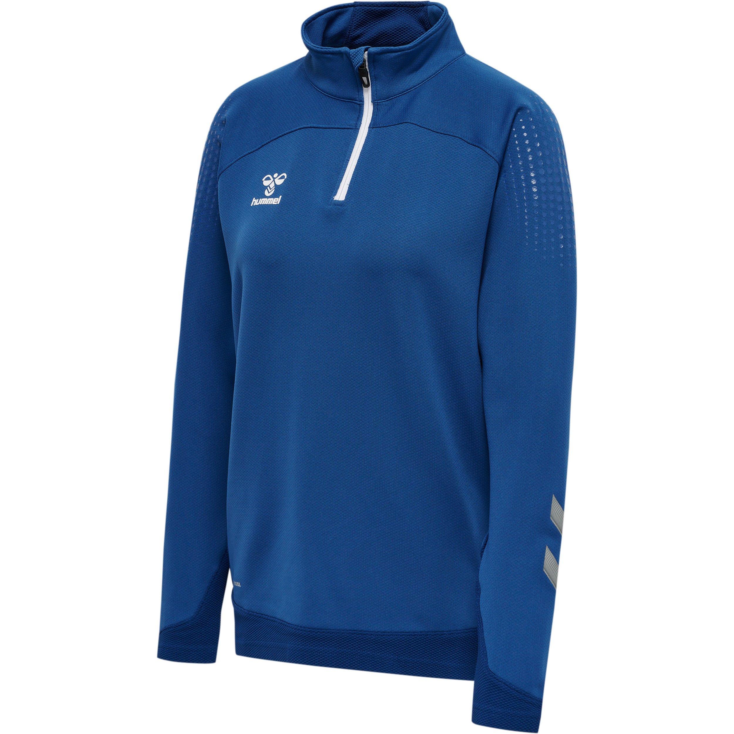 Hummel trainingsjacke mit halbem reißverschluss damen lead