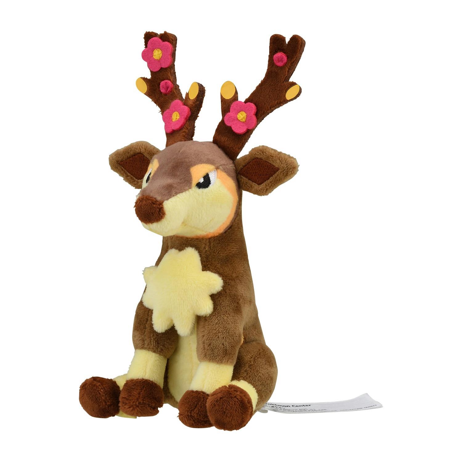 Pokémon Sawsbuck Spring Form Sitting Cuties Plush