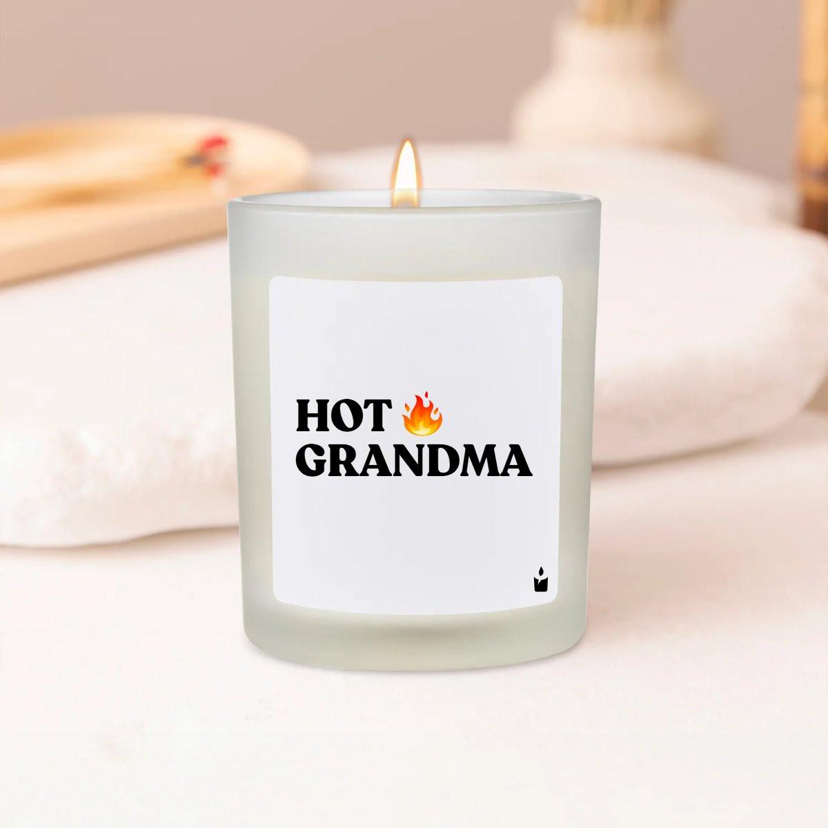 CandleHand Duftkerze Flowery Hot Grandma