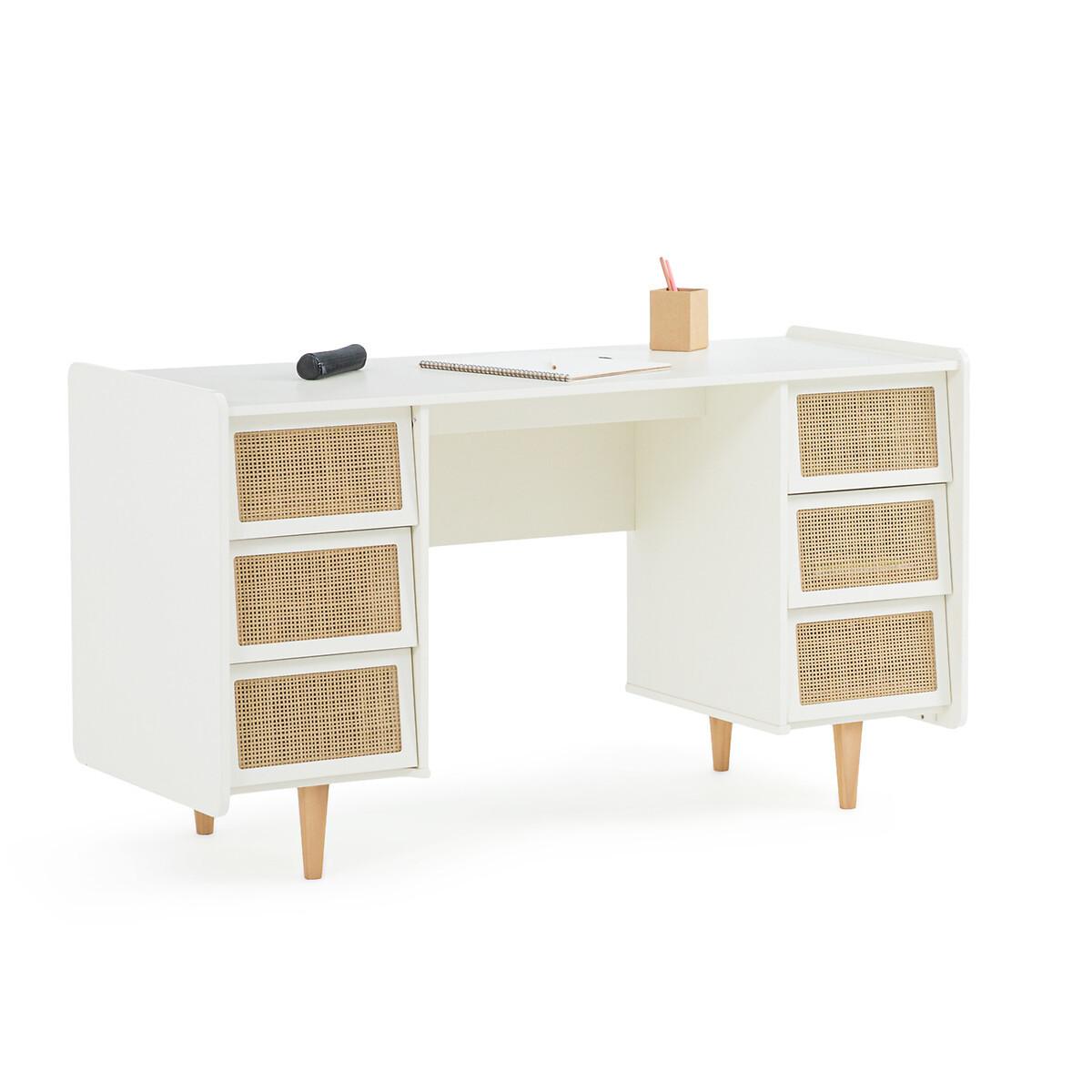 La Redoute Intérieurs Schreibtisch Taga mit 6 Schubladen