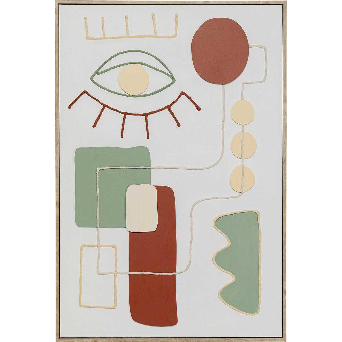 KARE Design Leinwandbild Art Eye links 60x90