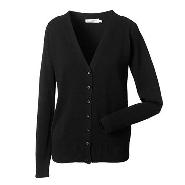 Russell Collection Strickjacke mit VAusschnitt