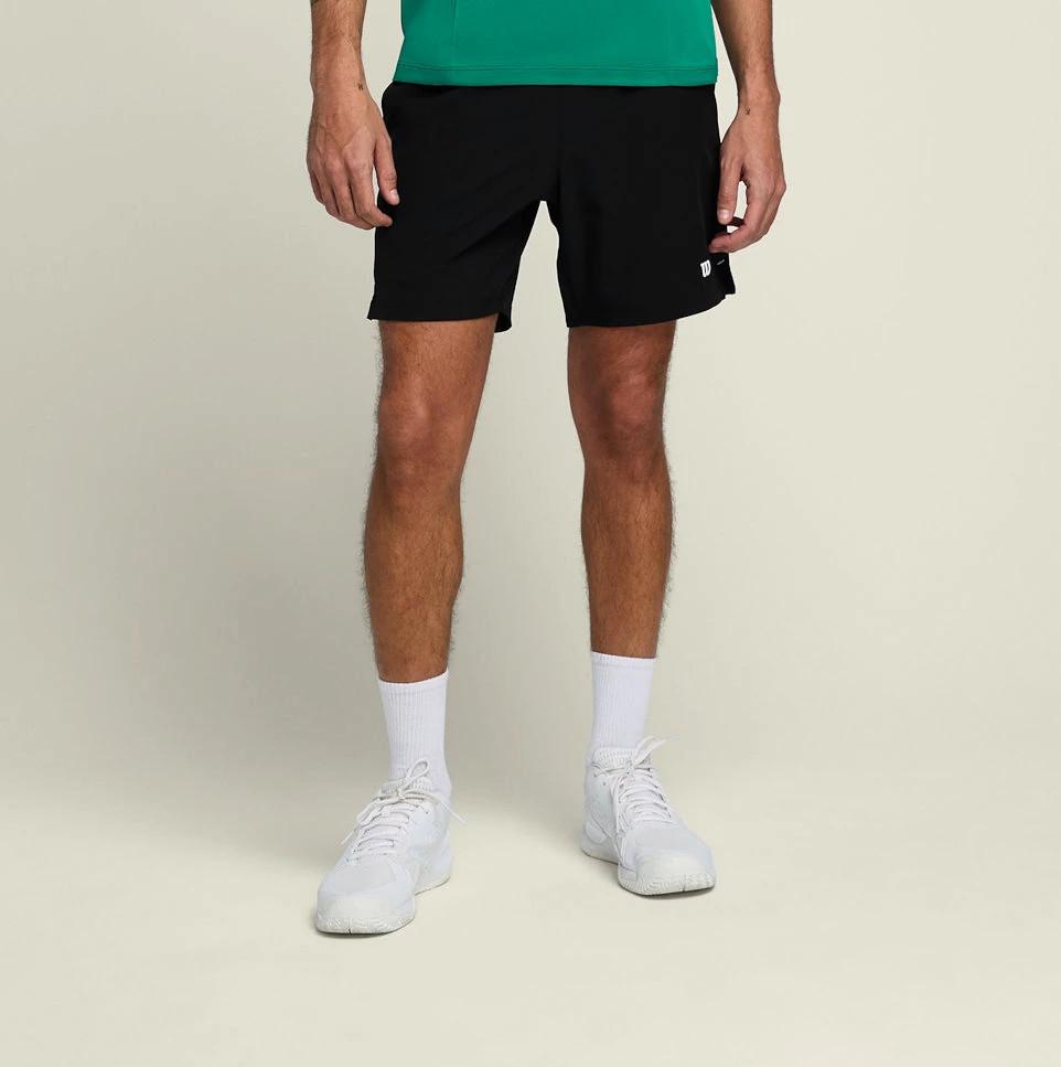 Wilson Team Short 7in Schwarz