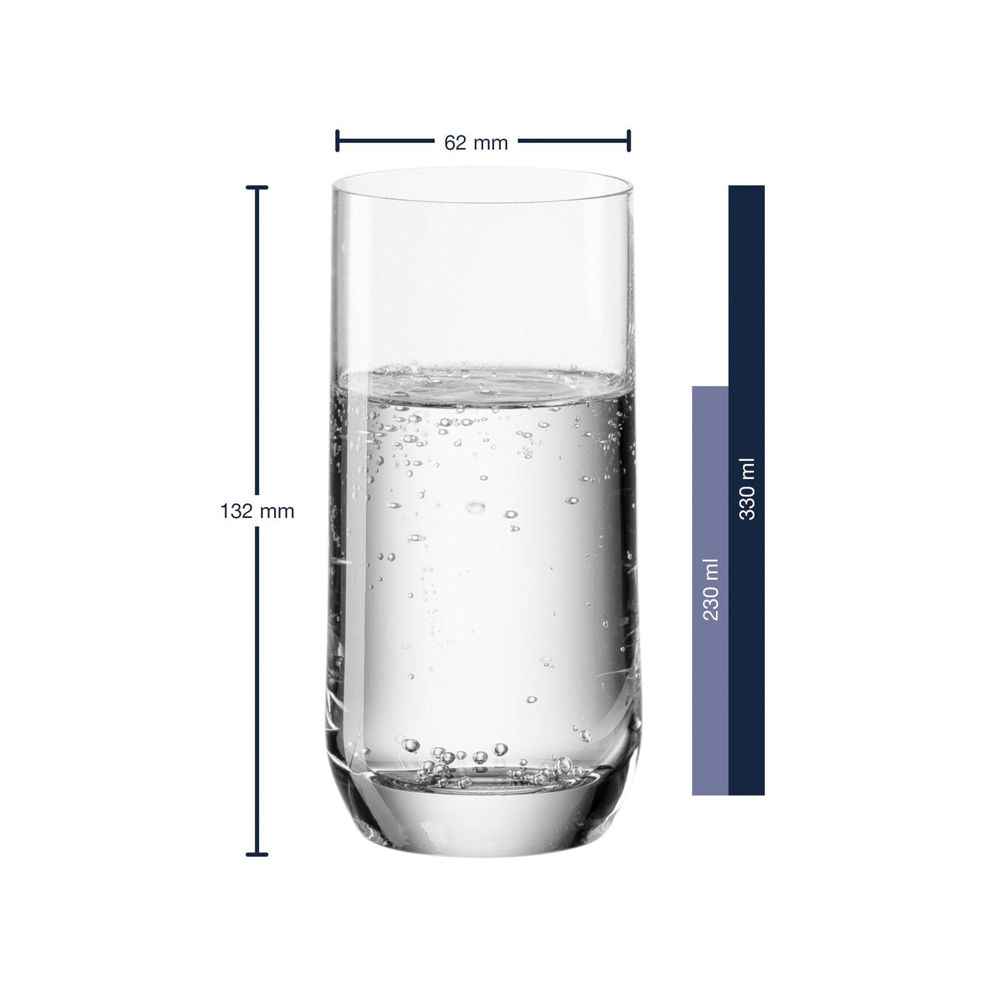 LEONARDO Longdrinkglas, 6 Stück Daily