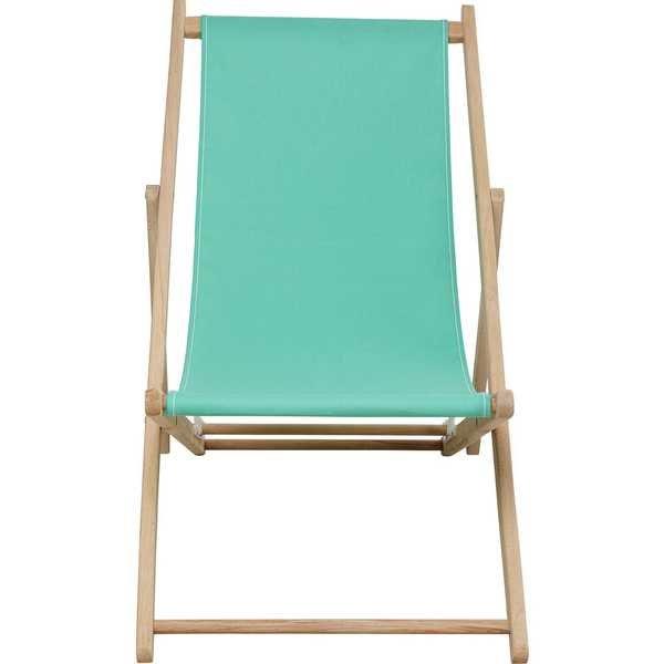 KARE Design Liegestuhl Easy Summer mint