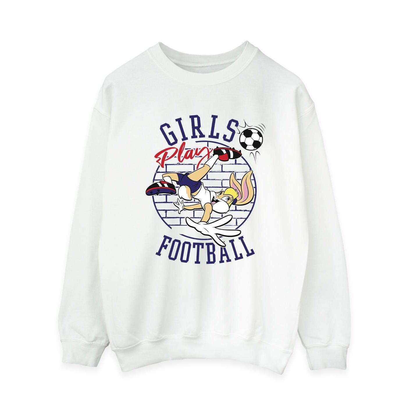 LOONEY TUNES Girls Play Football Sweatshirt