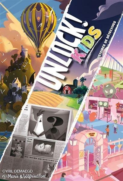 Asmodée Jeu d'ambiance Unlock Kids