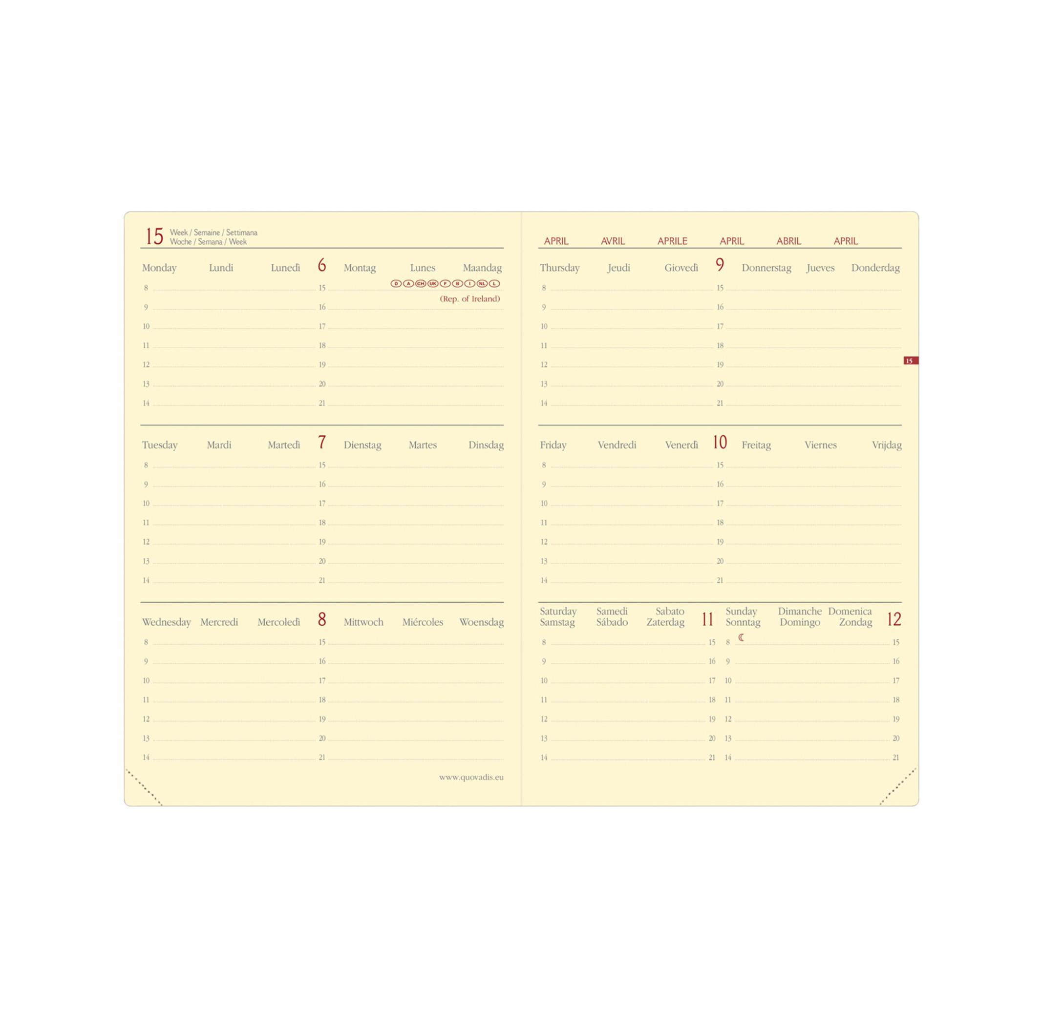 QUO-VADIS HORIZONTAL 15 SD ML Everest - 10x15 cm - Gummizug