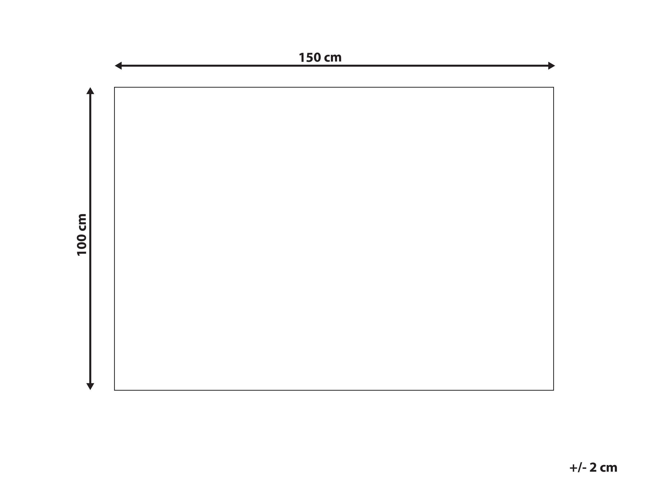Beliani Bezug für Gewichtsdecke aus Polyester Klassisch RHEA