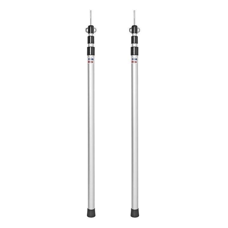 Pricenet Zeltstange teleskopierbar 93-230 cm - Set bestehend aus 2 Stück