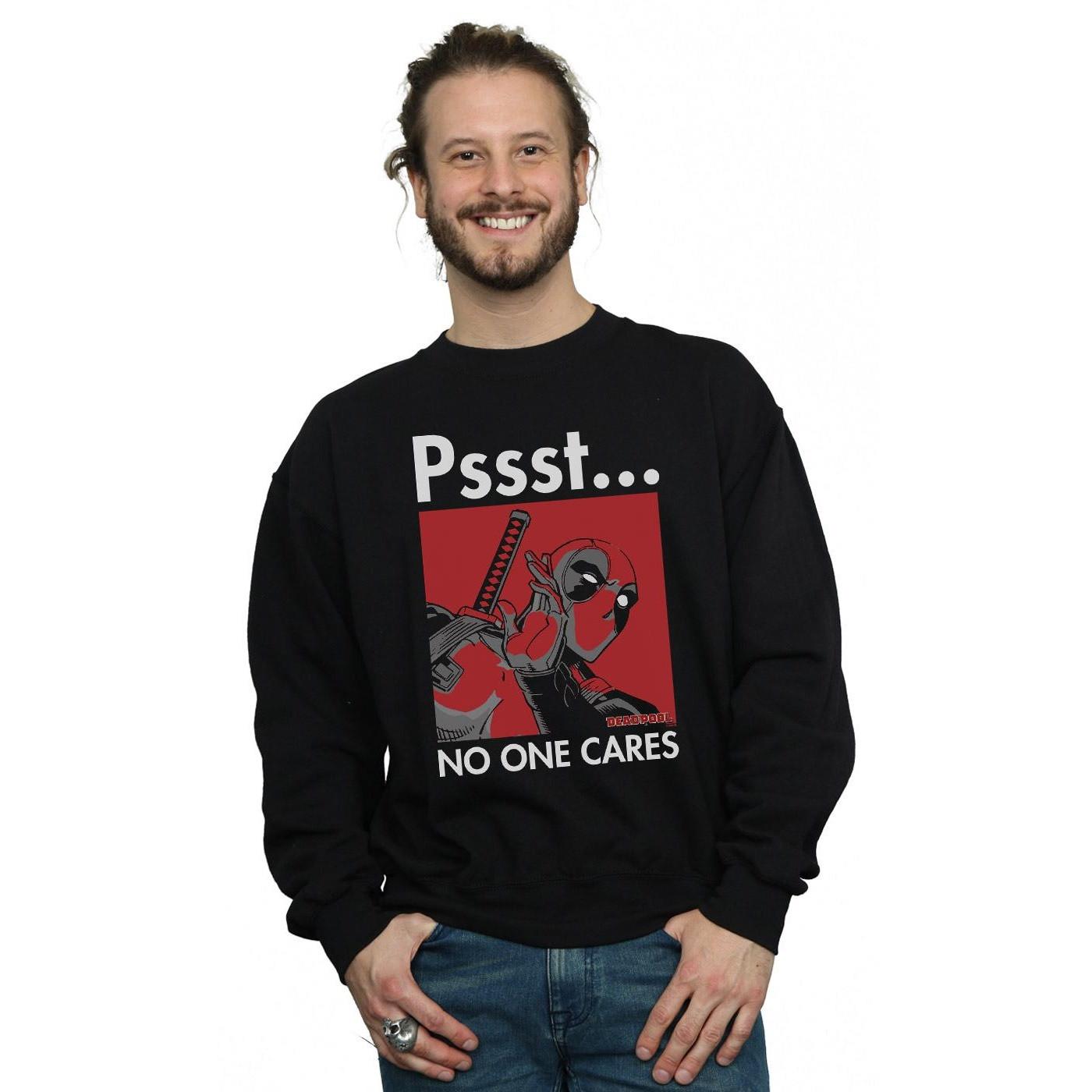 MARVEL No One Cares Sweatshirt