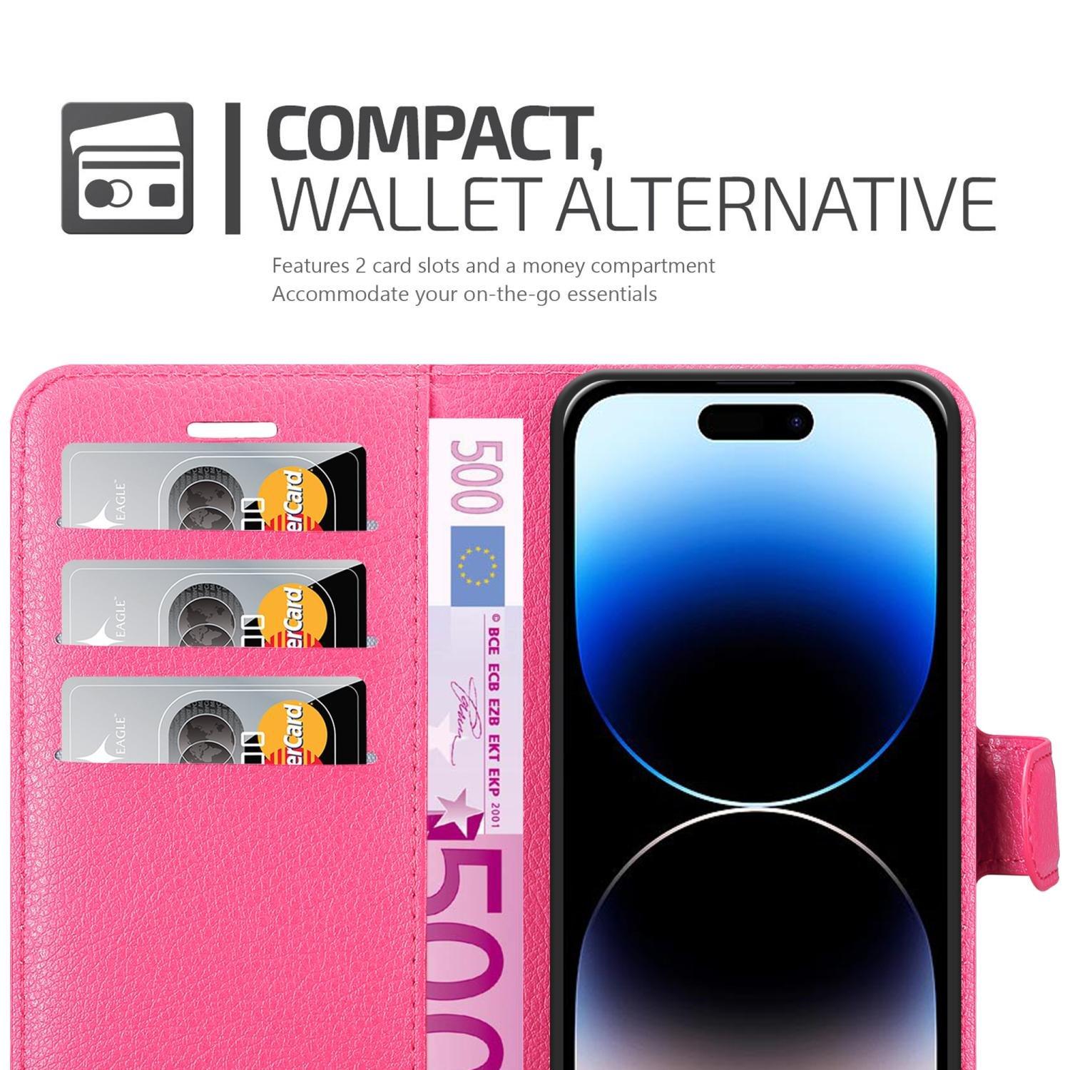 Cadorabo Hülle für Apple iPhone 14 PRO Standfunktion, Kartenfach
