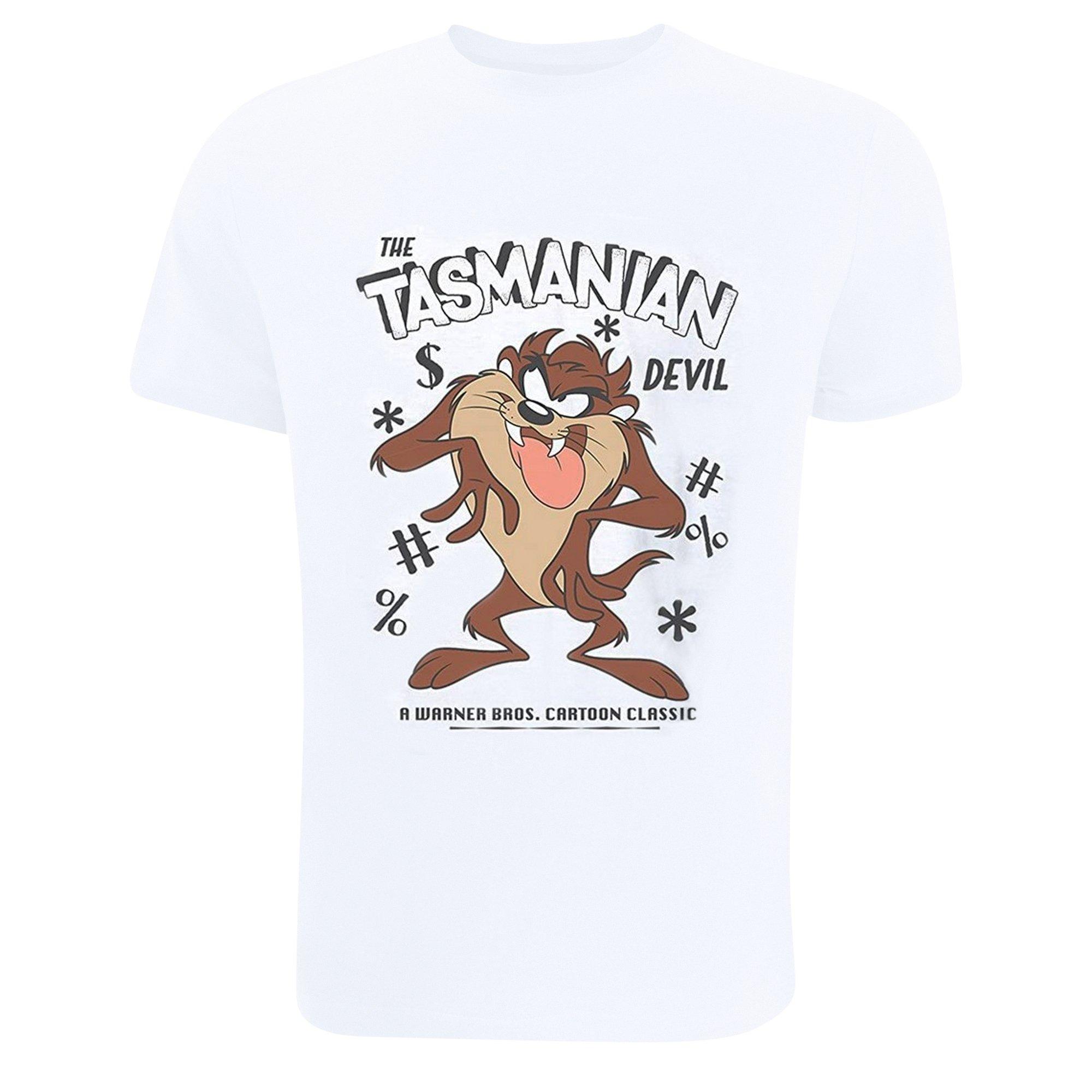 LOONEY TUNES Tasmanian Devil Print T-Shirt