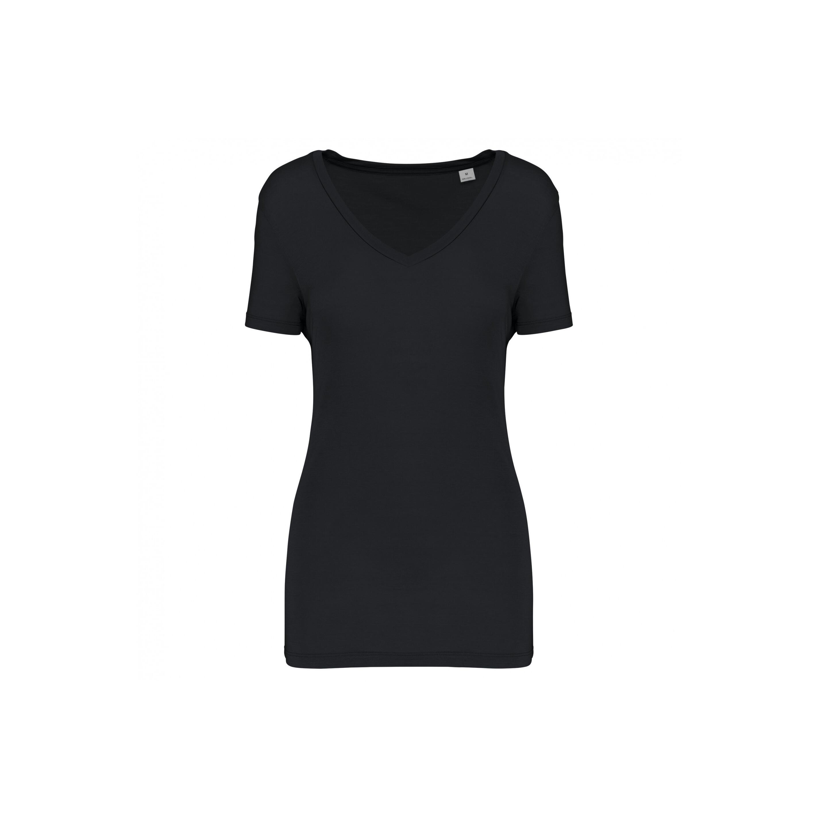 Kariban V-Ausschnitt Kurzarm T-Shirt