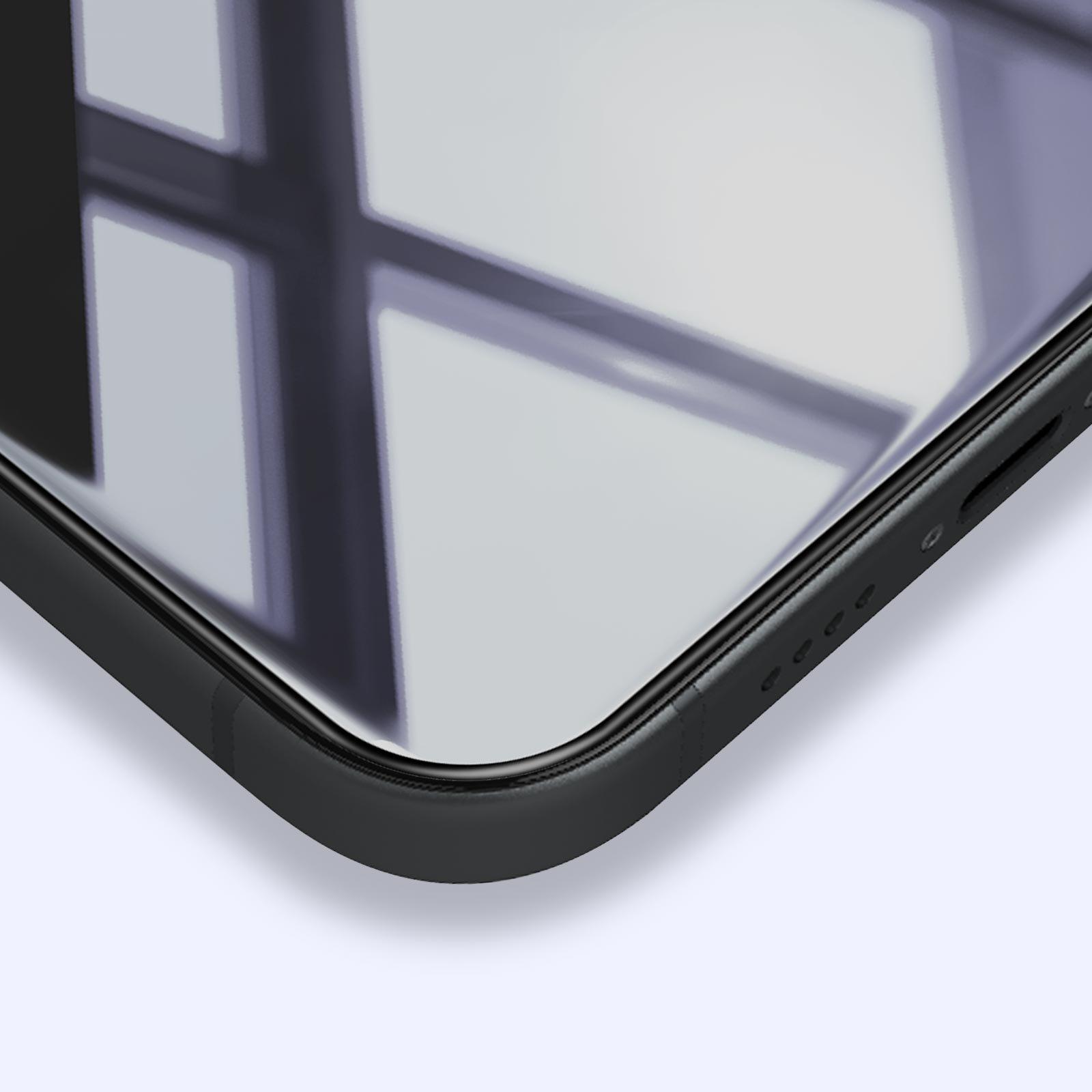 Avizar 9H Glas-Folie iPhone 15 / 15 Pro Schwarz
