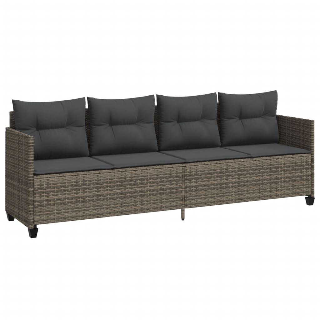 VidaXL Garten sofagarnitur poly-rattan