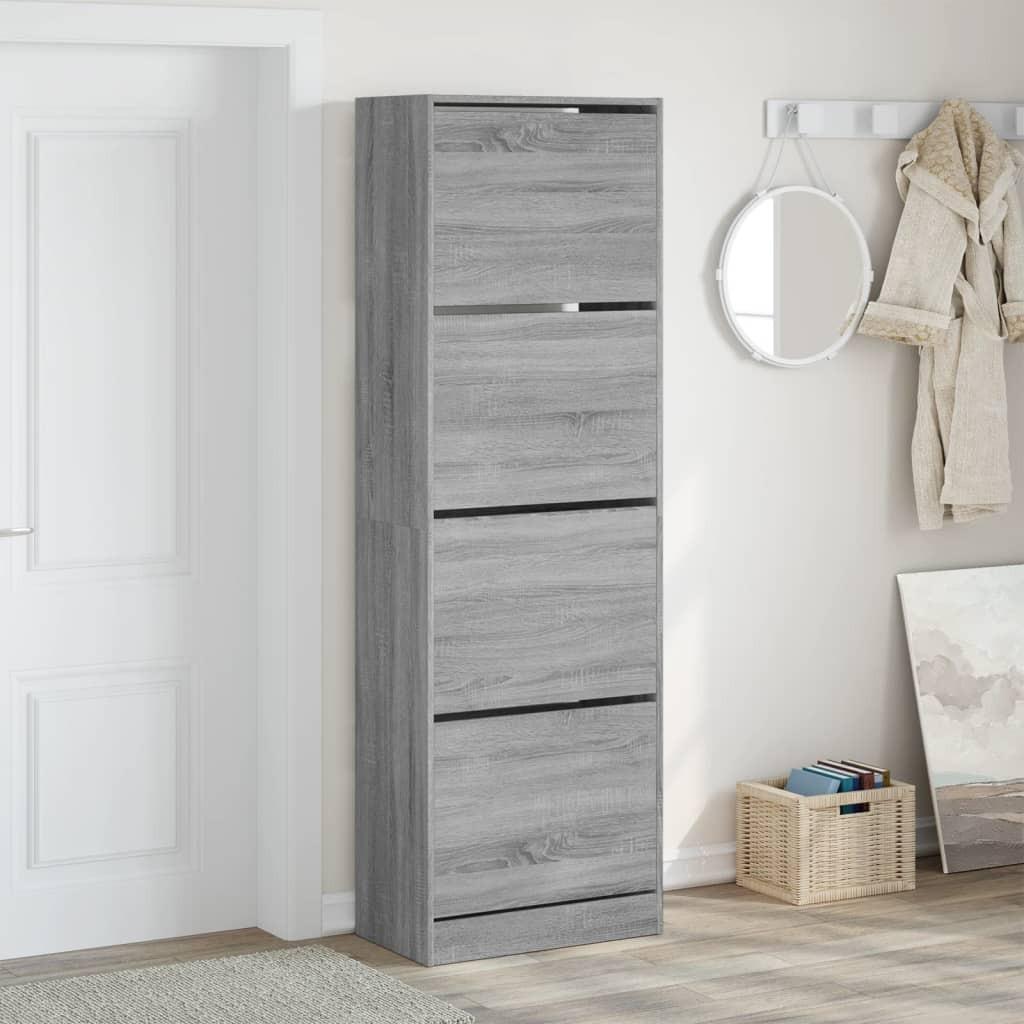 VidaXL Schuhschrank holzwerkstoff