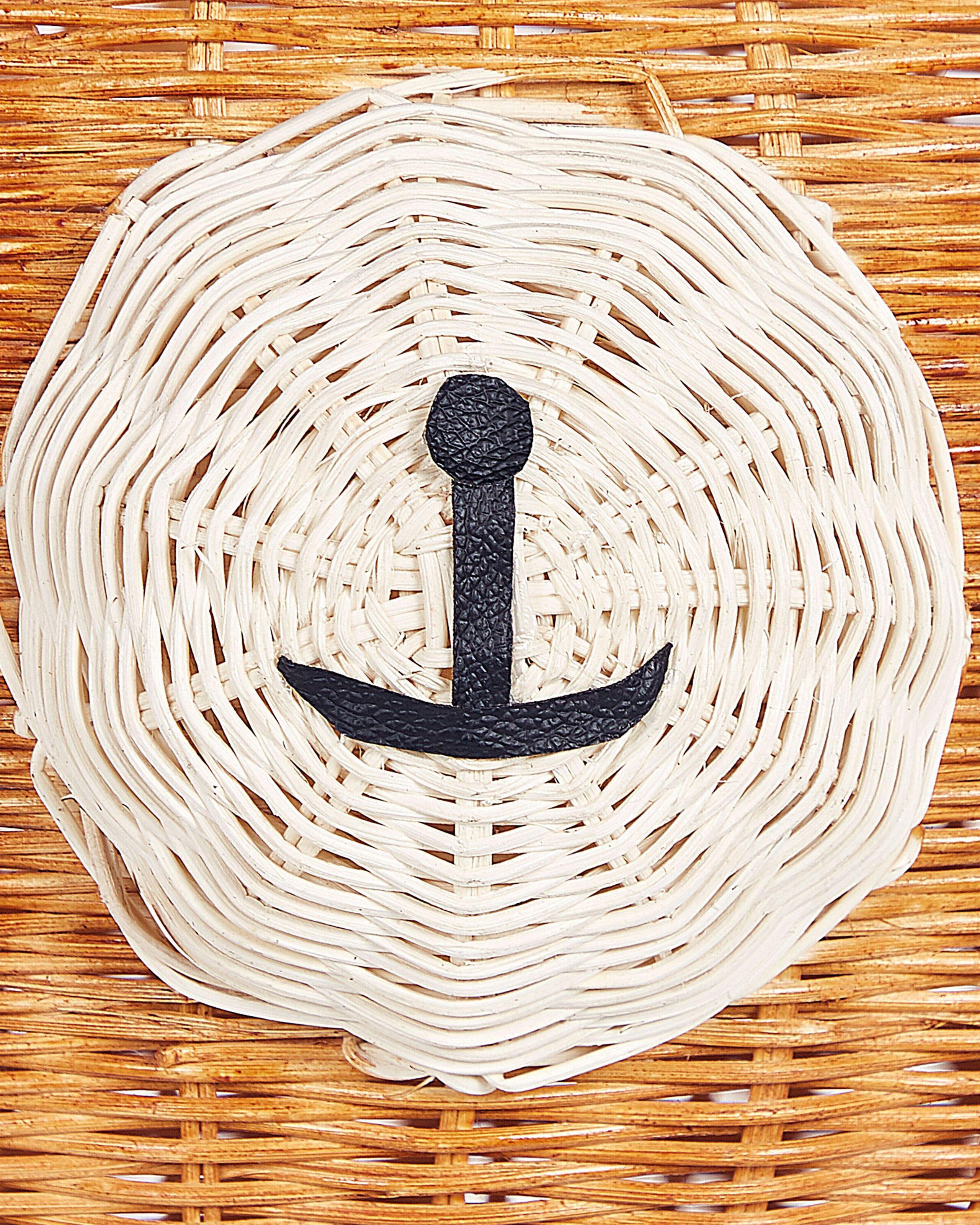 Beliani Korb aus Rattan Boho HIMBA