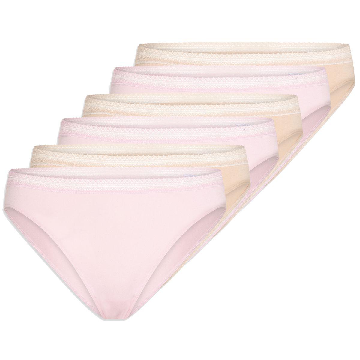 Schiesser 6er Pack Cotton Lace - Rio Slip