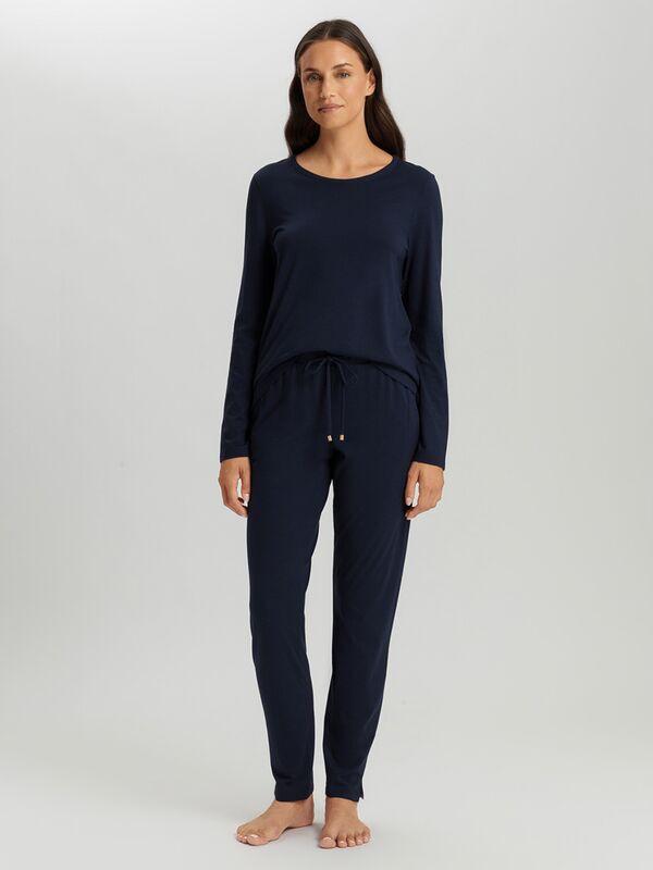 HANRO Sleep & Lounge Langarm-Shirt