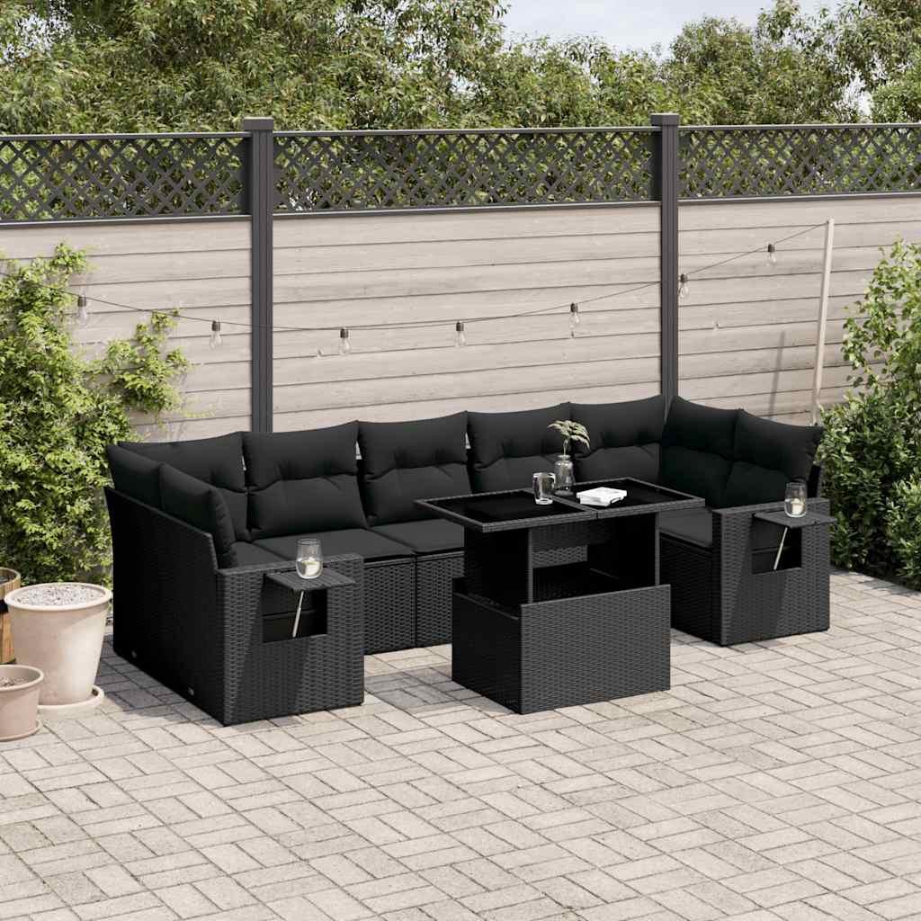 VidaXL Garten sofagarnitur poly-rattan
