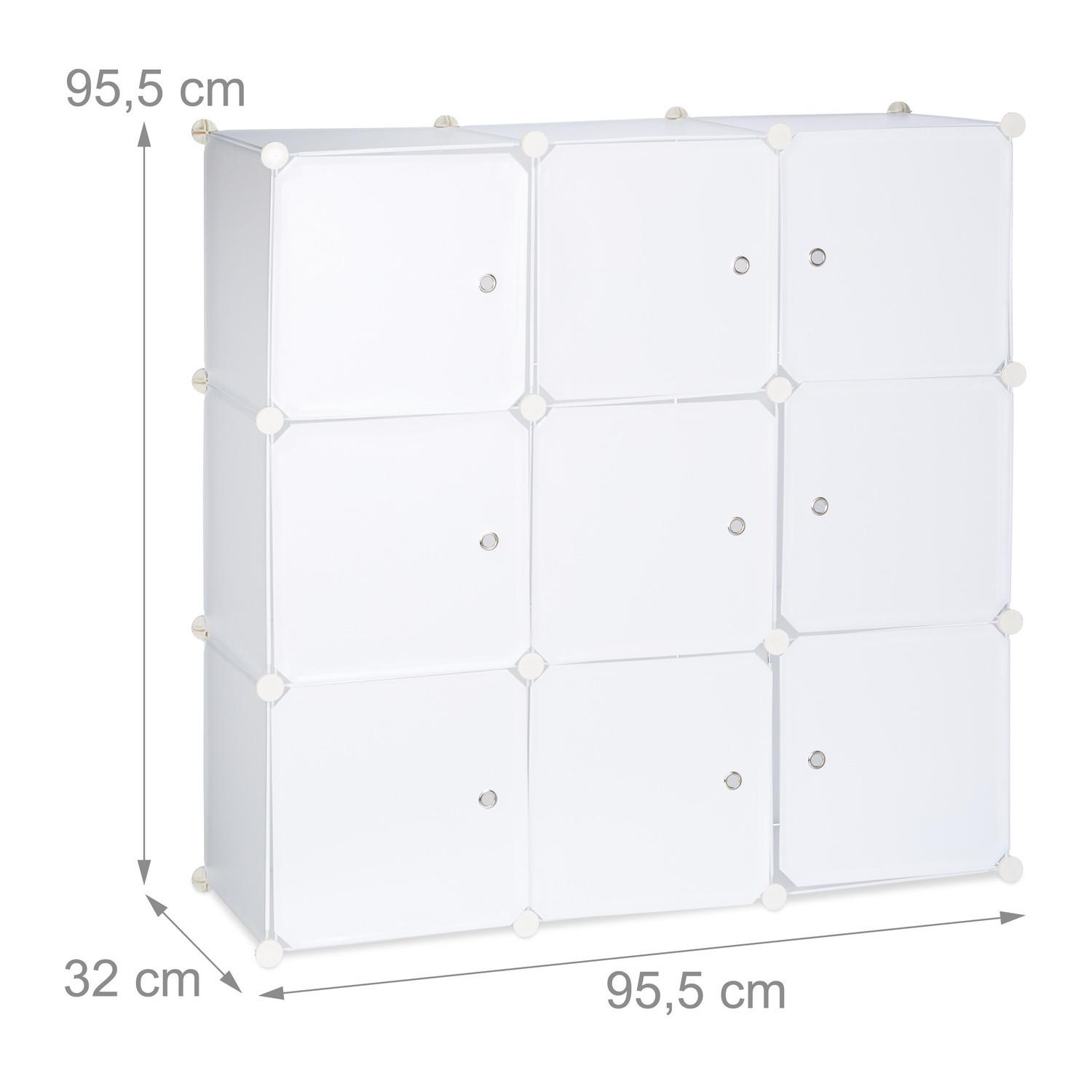 B2X Regalsystem mit Türen