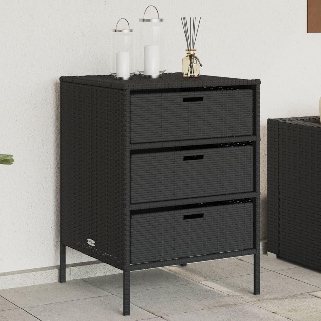 VidaXL Gartenschrank poly-rattan