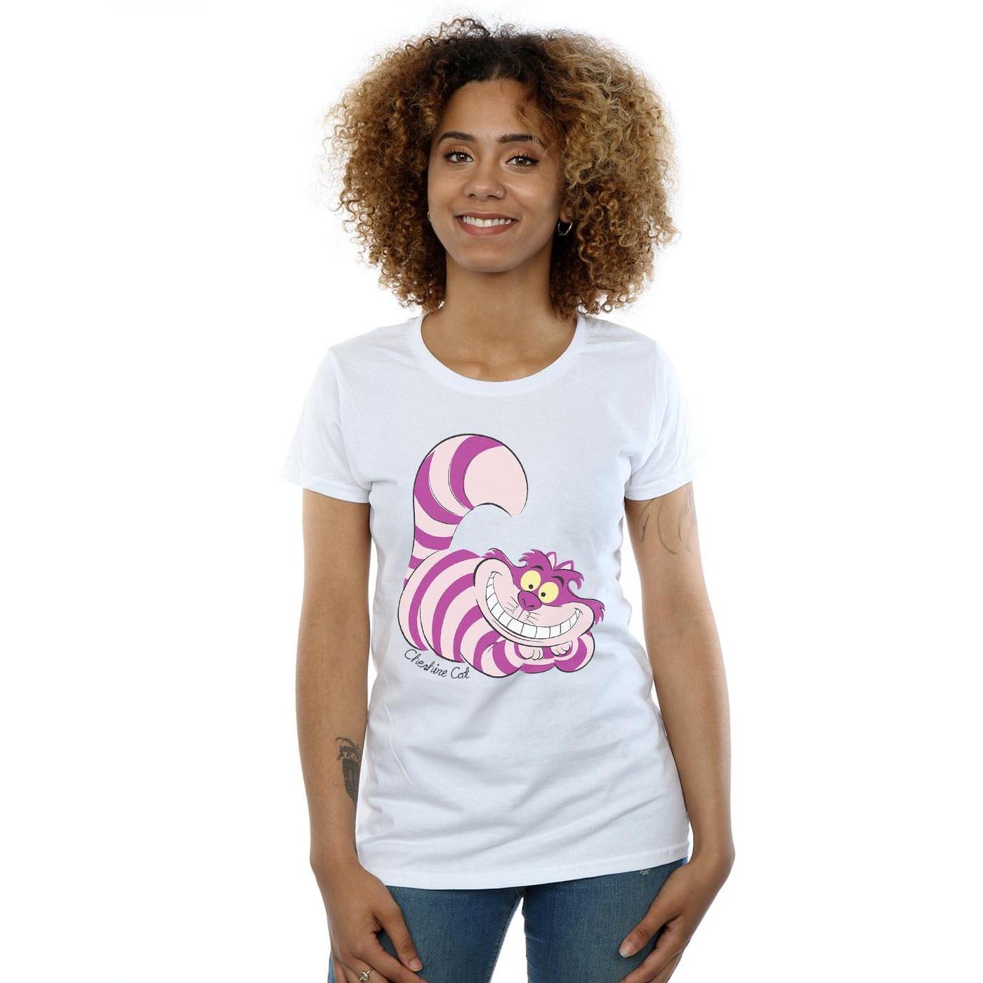 Alice in Wonderland Alice im Wunderland Grinsekatze Print T-Shirt