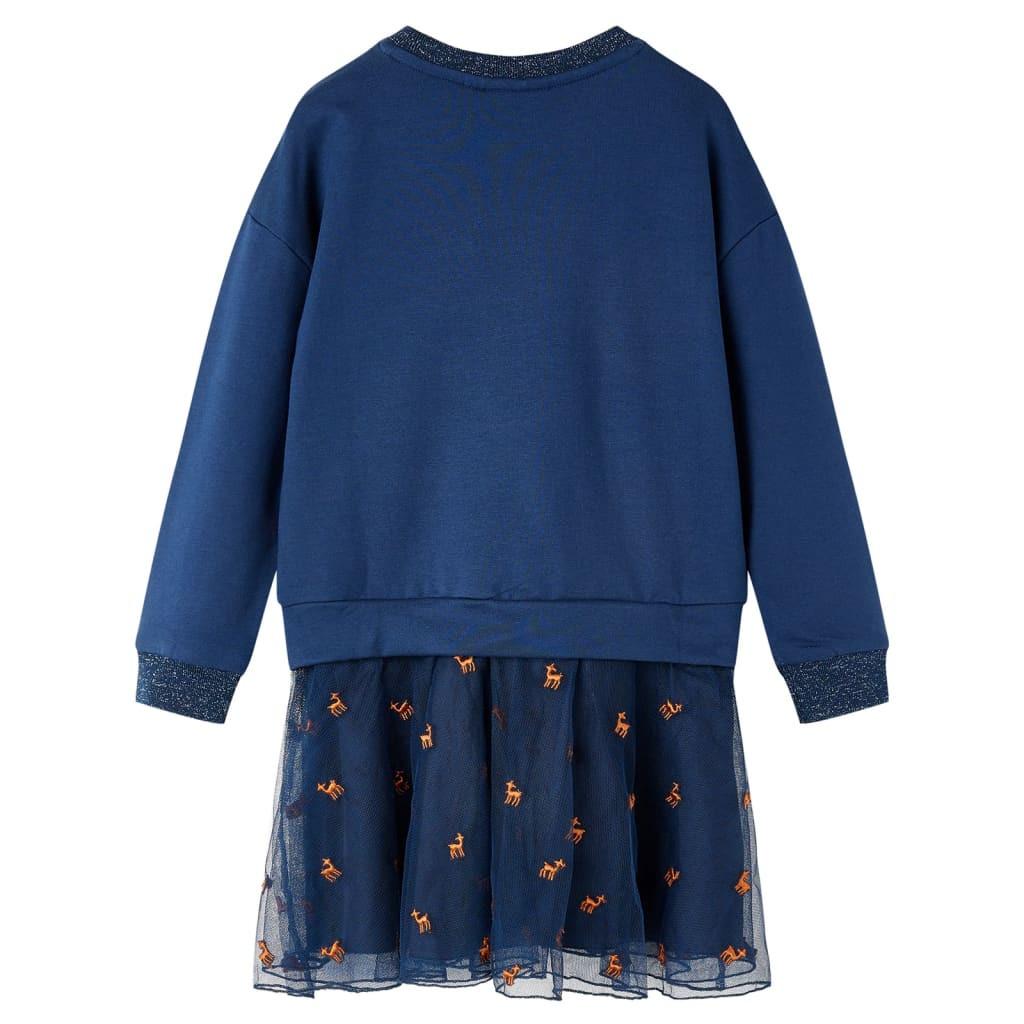 VidaXL Kinderkleid baumwolle