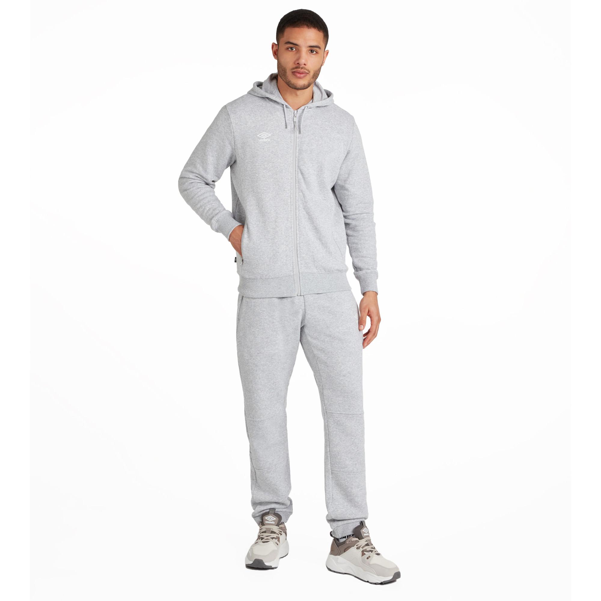 Umbro Club Leisure Hoodie mit durchgehendem Reißverschluss