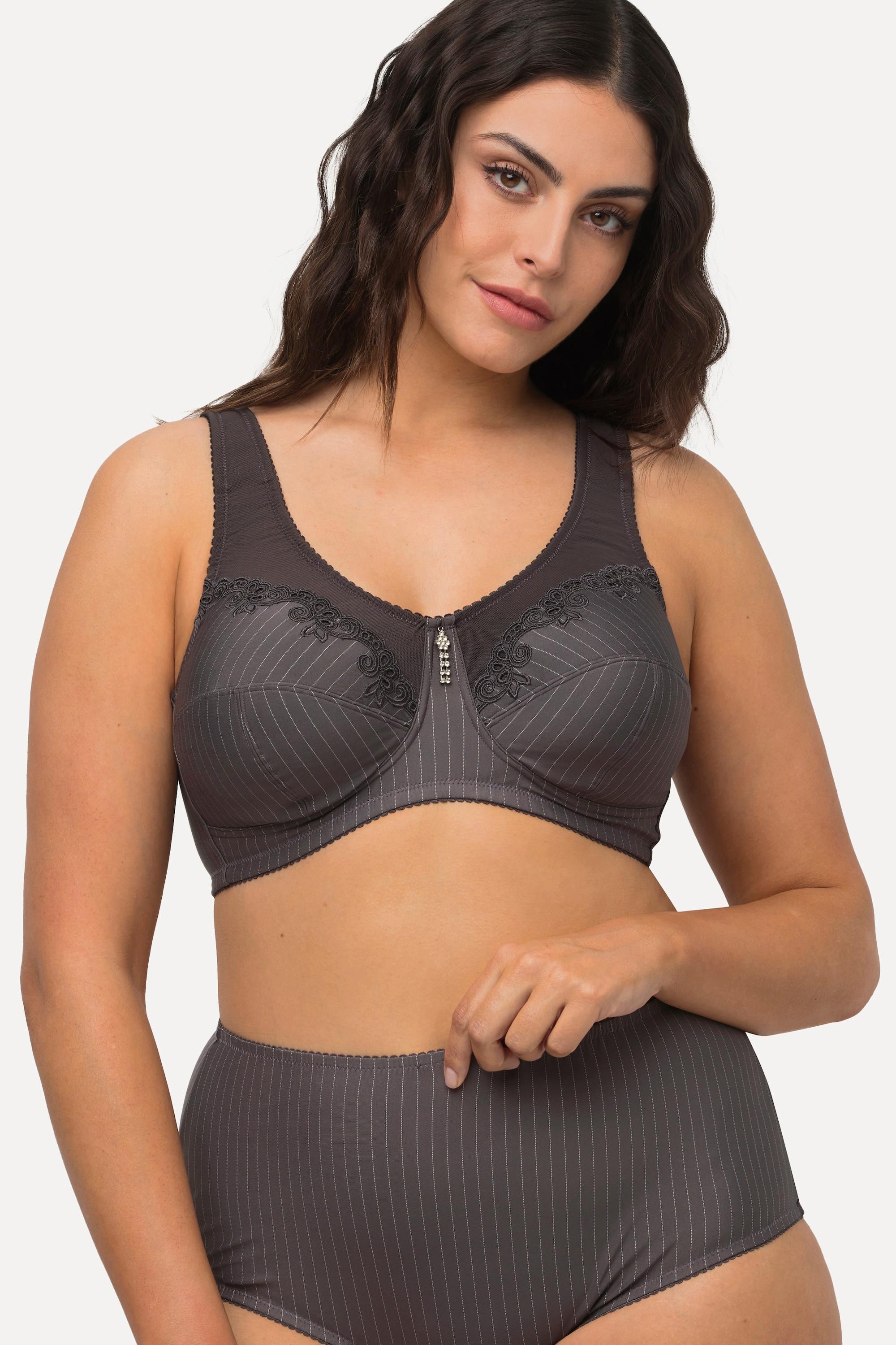 Ulla Popken Entlastungs-BH, ohne Bügel, Strassanhänger, Cup C - G