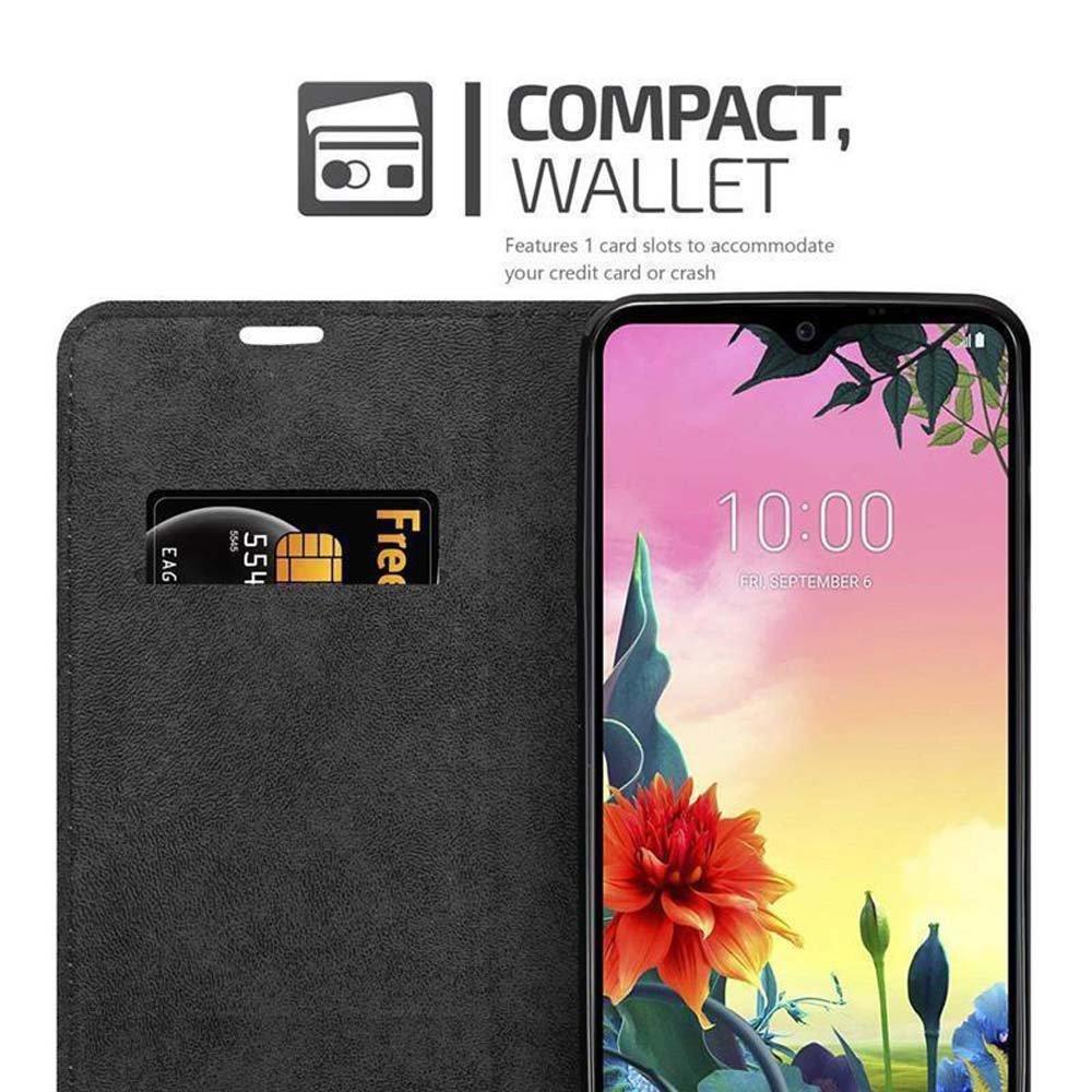 Cadorabo Cadorabo Hülle kompatibel mit LG K50S - Schutzhülle mit Magnetverschluss, Standfunktion und Kartenfach