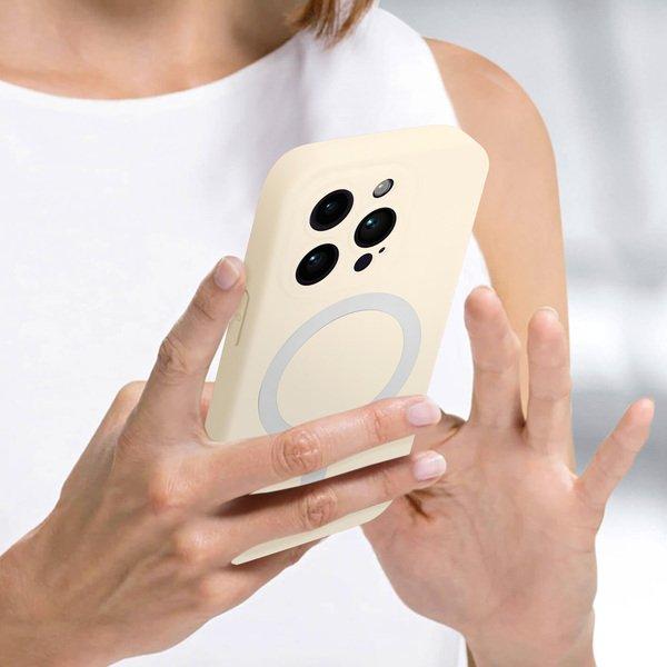 Avizar MagSafe Hülle iPhone 14 Pro Max Weiß