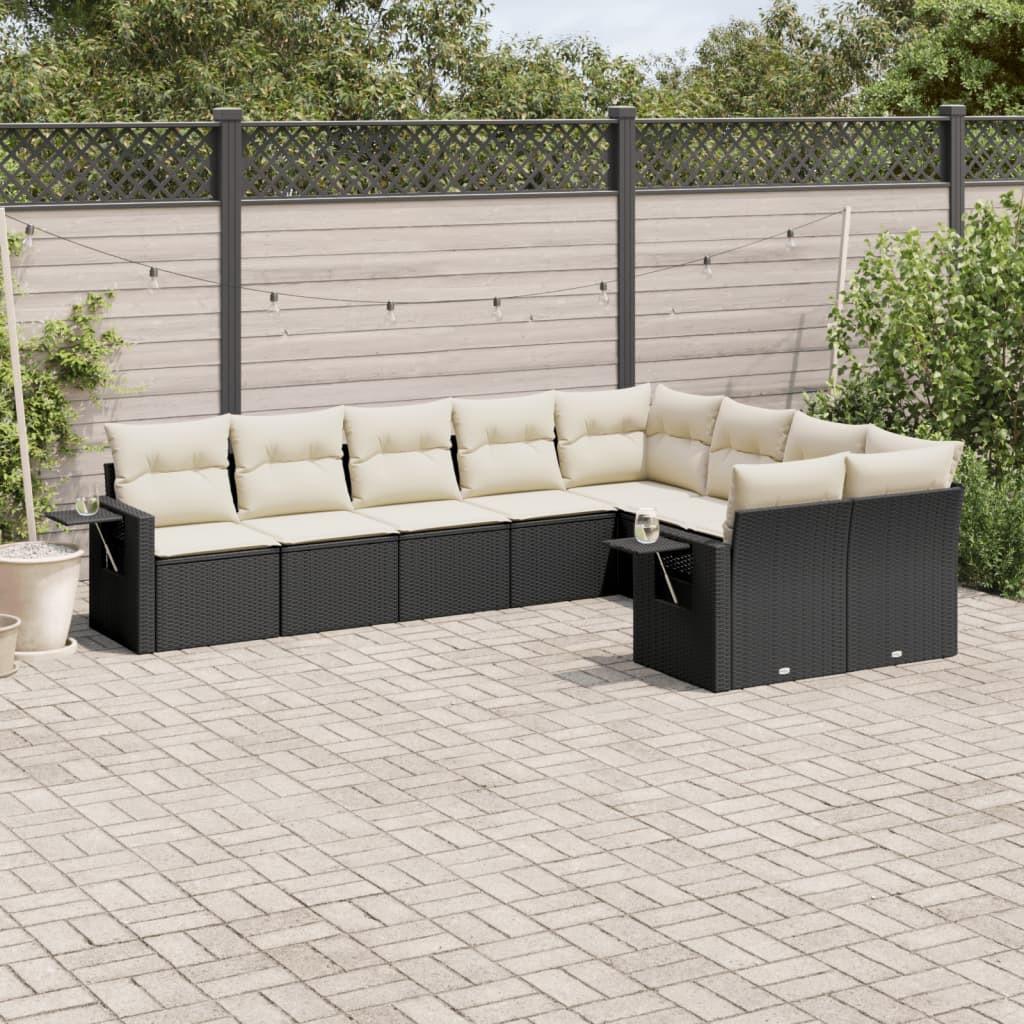 VidaXL Garten sofagarnitur poly-rattan