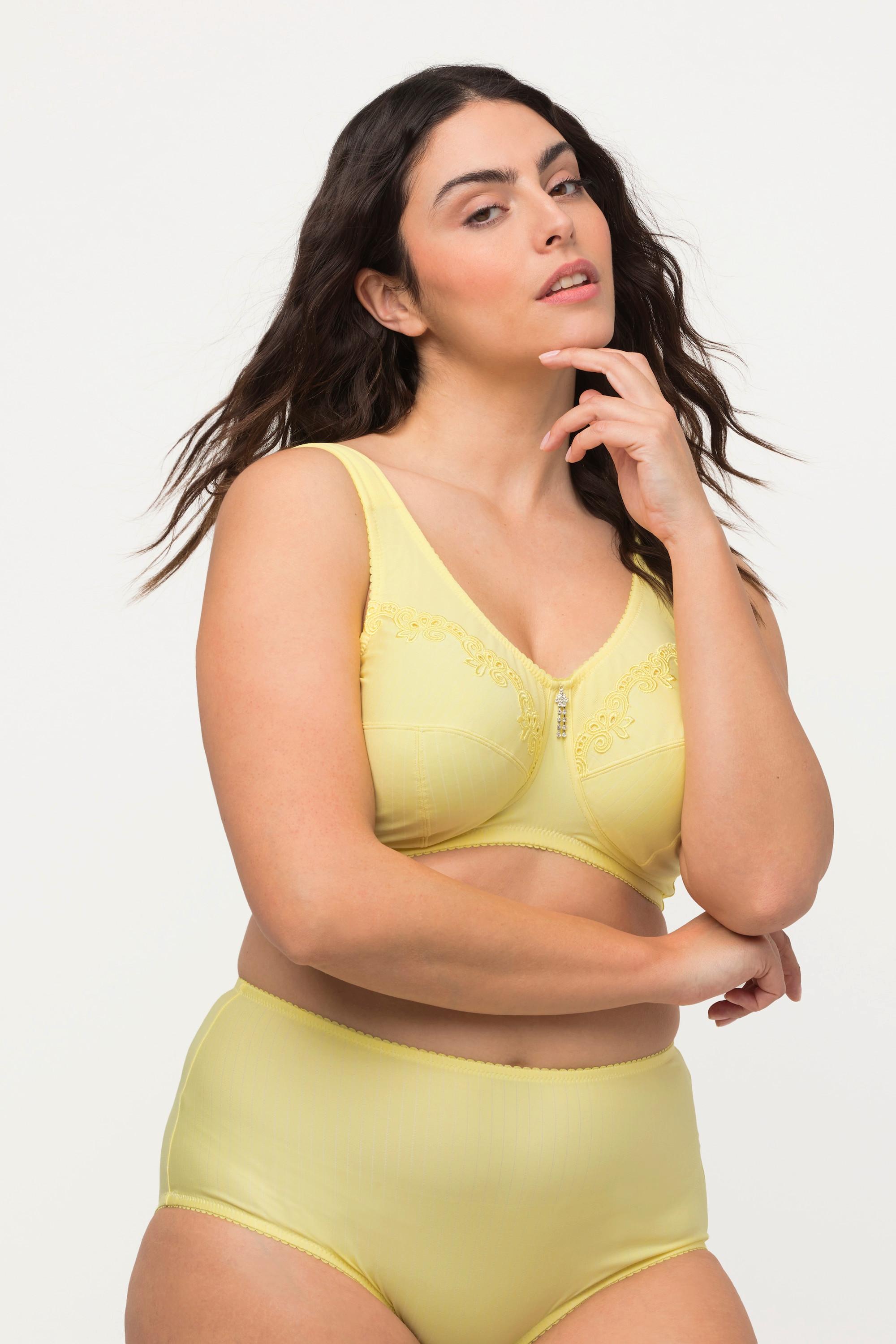 Ulla Popken Entlastungs-BH, ohne Bügel, Strassanhänger, Cup C - G