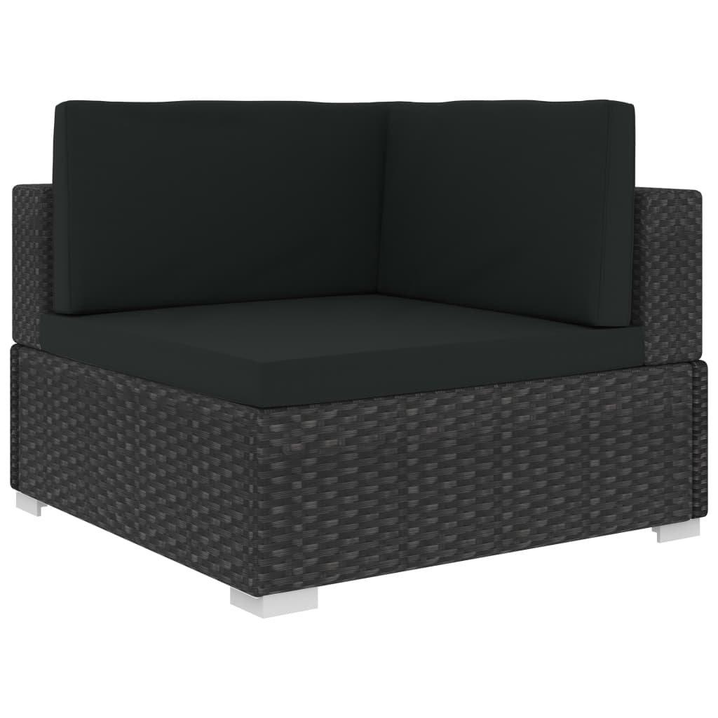 VidaXL Gartensofa poly-rattan