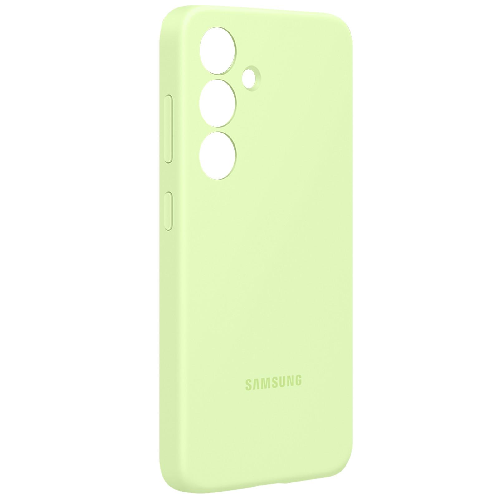 SAMSUNG Silicone Case Galaxy S24 Lime