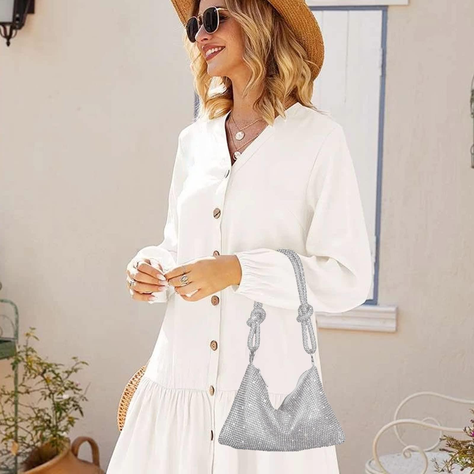 Only-bags.store Abendtasche Kupplung Umhängetasche kleine Pailletten Handtasche Umhängetasche Kettentasche für Hochzeit Party Disco Abendtasche Kupplung Umhängetasche kleine Pailletten Handtasche Umhängetasche Kettentasche für Hochzeit Party Disco