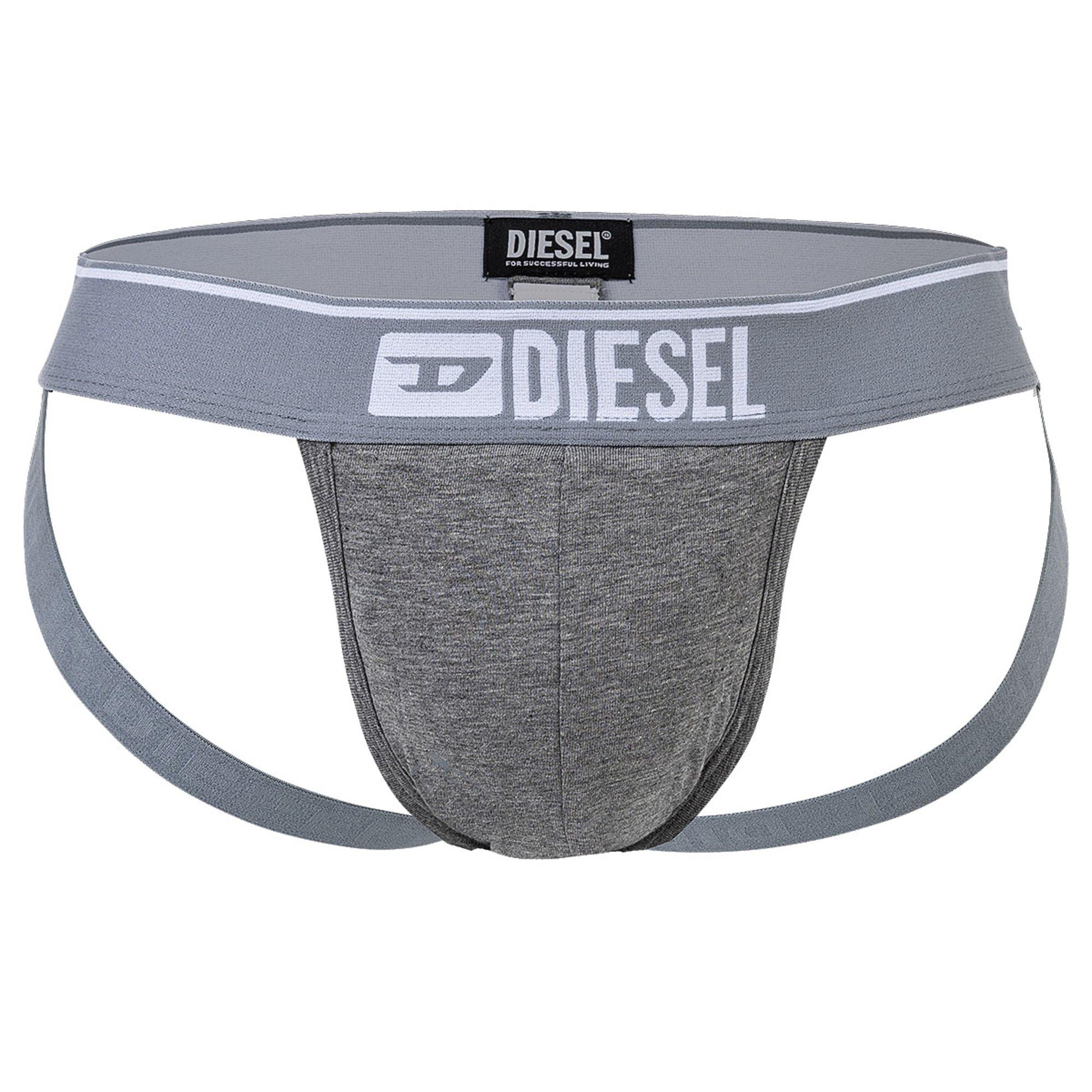 DIESEL Jockstrap 3er Pack Stretch-UMBR-JOCKYTHREEPACK