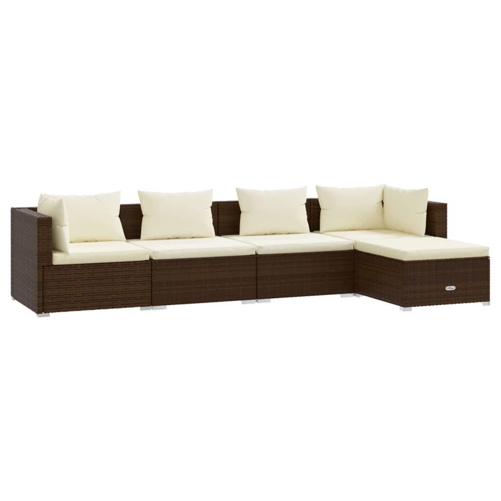 VidaXL Garten-lounge-set poly-rattan