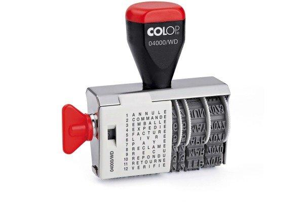 Colop COLOP Mehrtextstempel 4000WD/F 12 Texte F