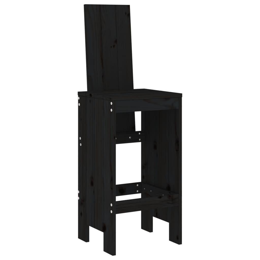 VidaXL Barhocker kiefernholz