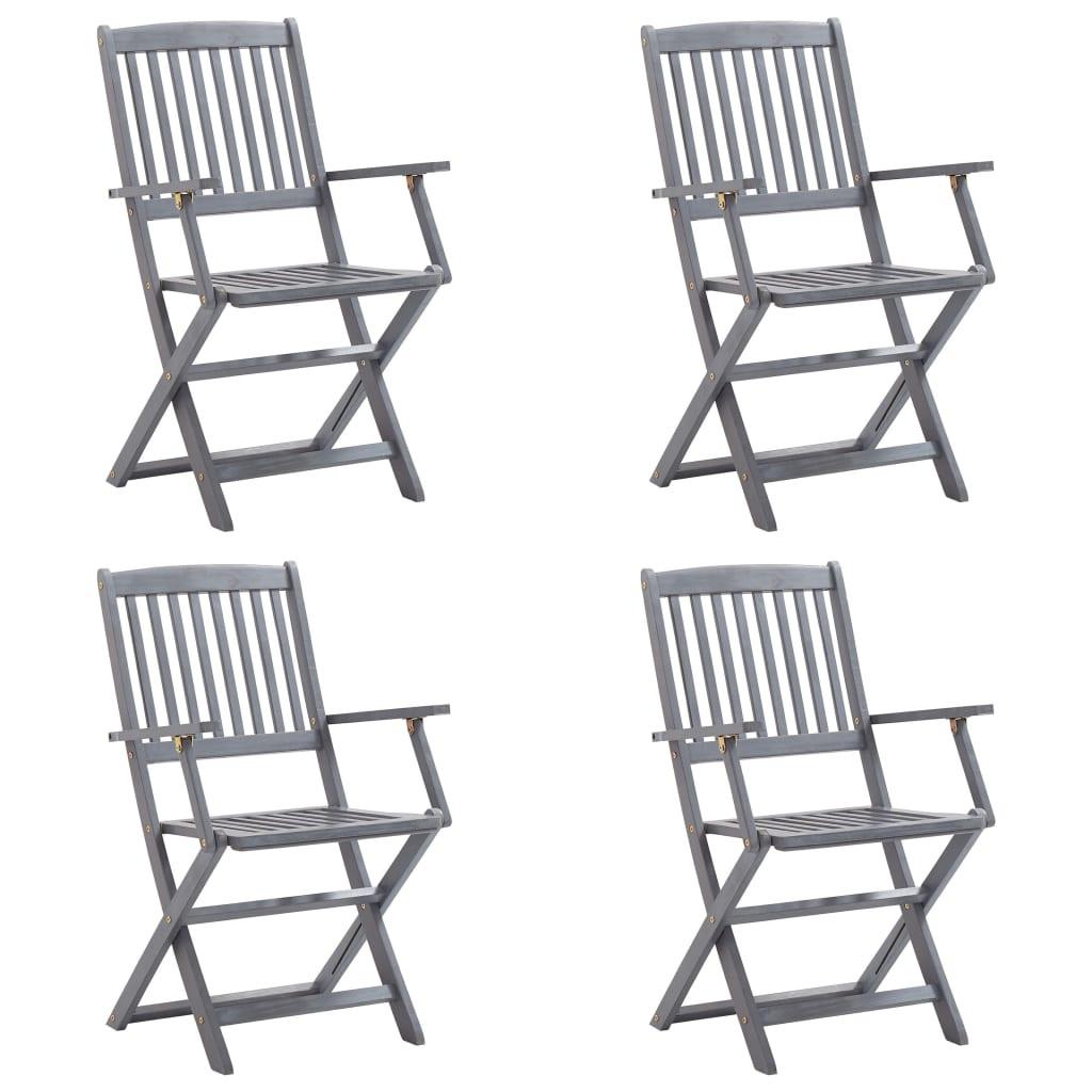 VidaXL Gartenstuhl akazienholz